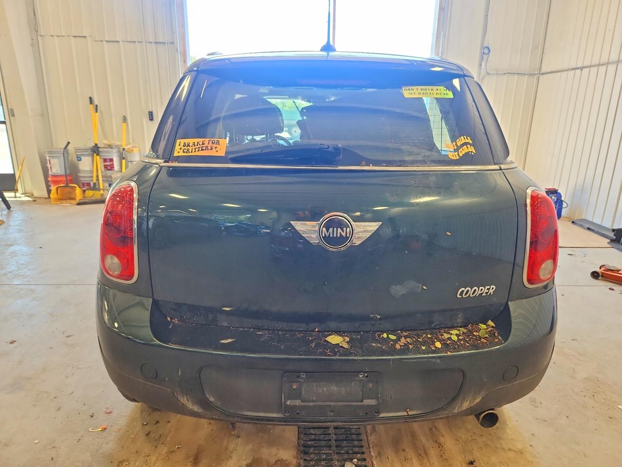 2012 Mini Cooper Countryman Black vin: WMWZB3C57CWM03935