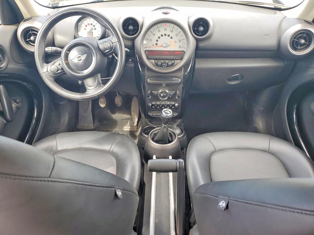 2012 Mini Cooper Countryman Blue vin: WMWZB3C57CWM29998