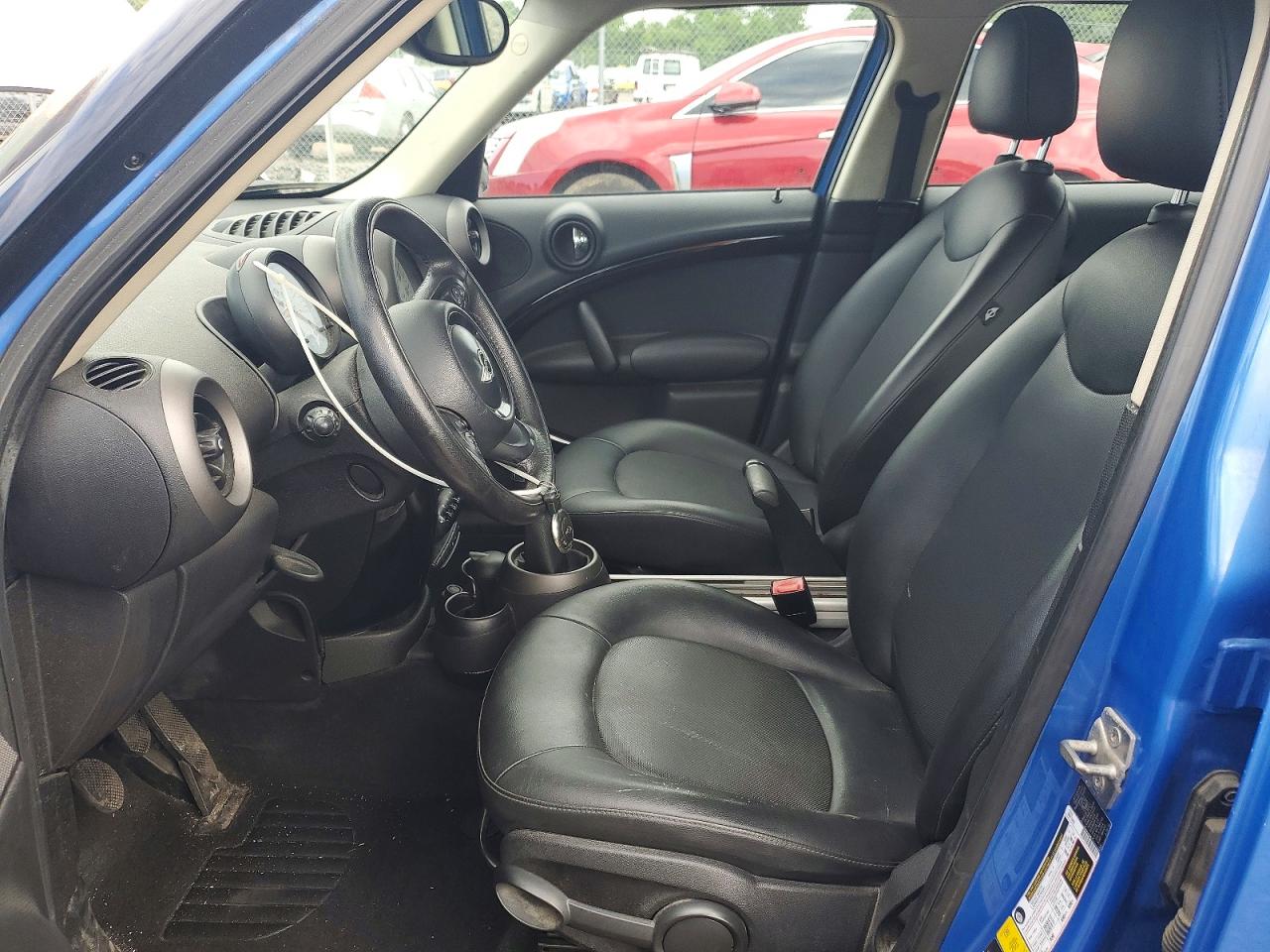 2012 Mini Cooper Countryman Blue vin: WMWZB3C57CWM29998