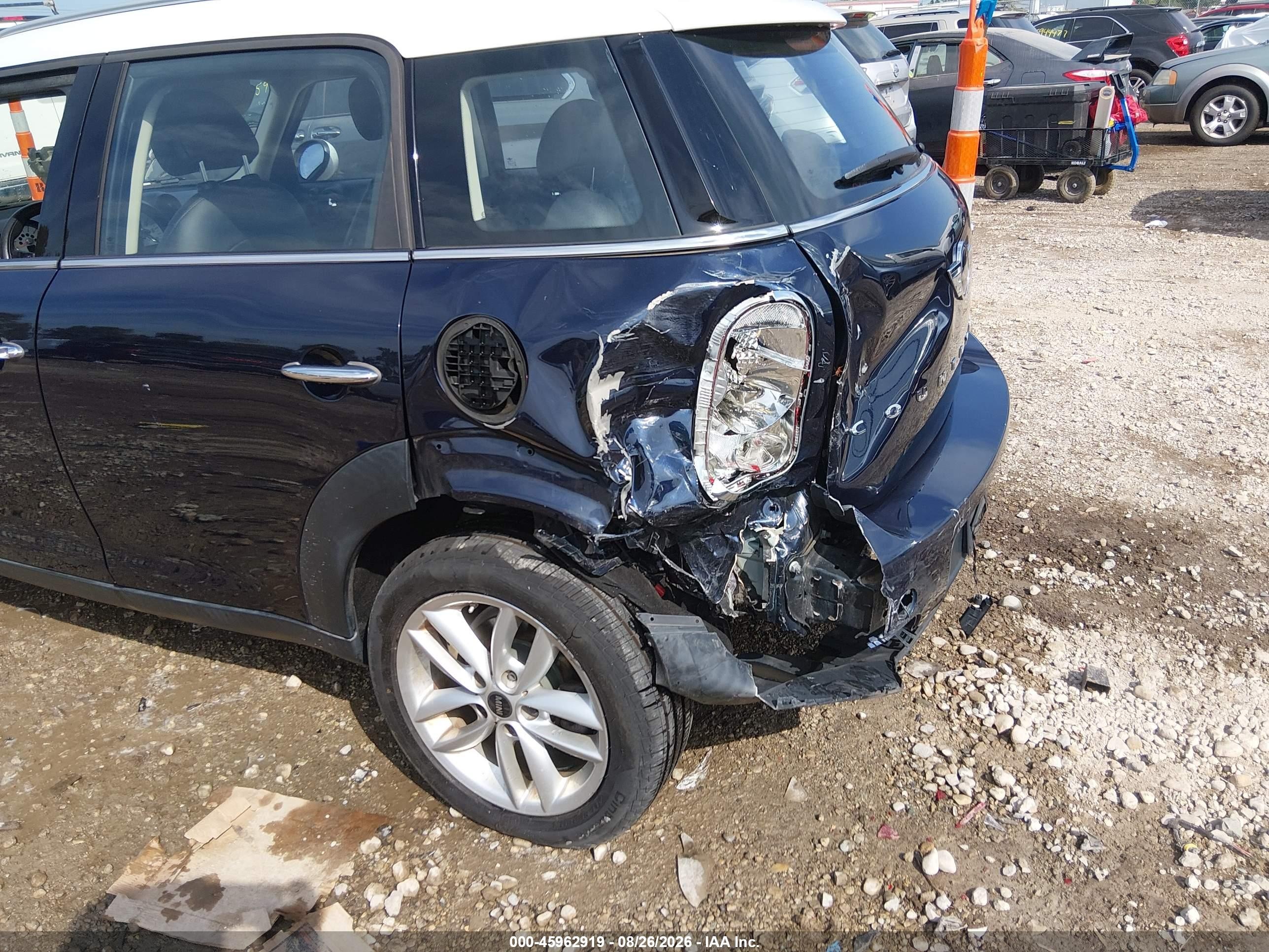 2014 Mini Cooper Countryman Cooper (m6) Blue vin: WMWZB3C57EWR39089
