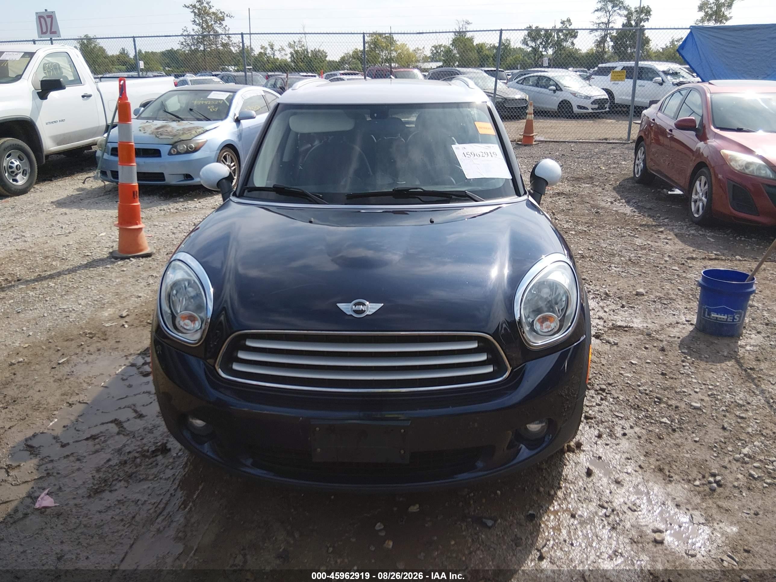 2014 Mini Cooper Countryman Cooper (m6) Blue vin: WMWZB3C57EWR39089