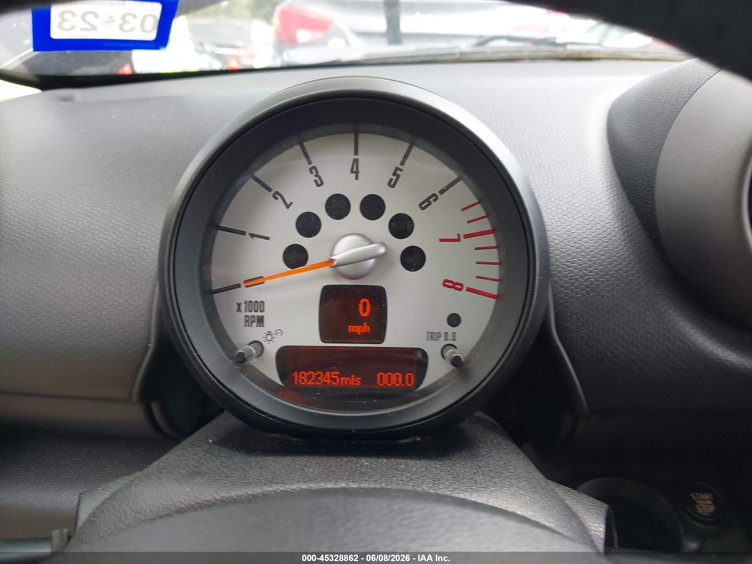 2011 Mini Cooper Countryman   Black vin: WMWZB3C58BWM01285