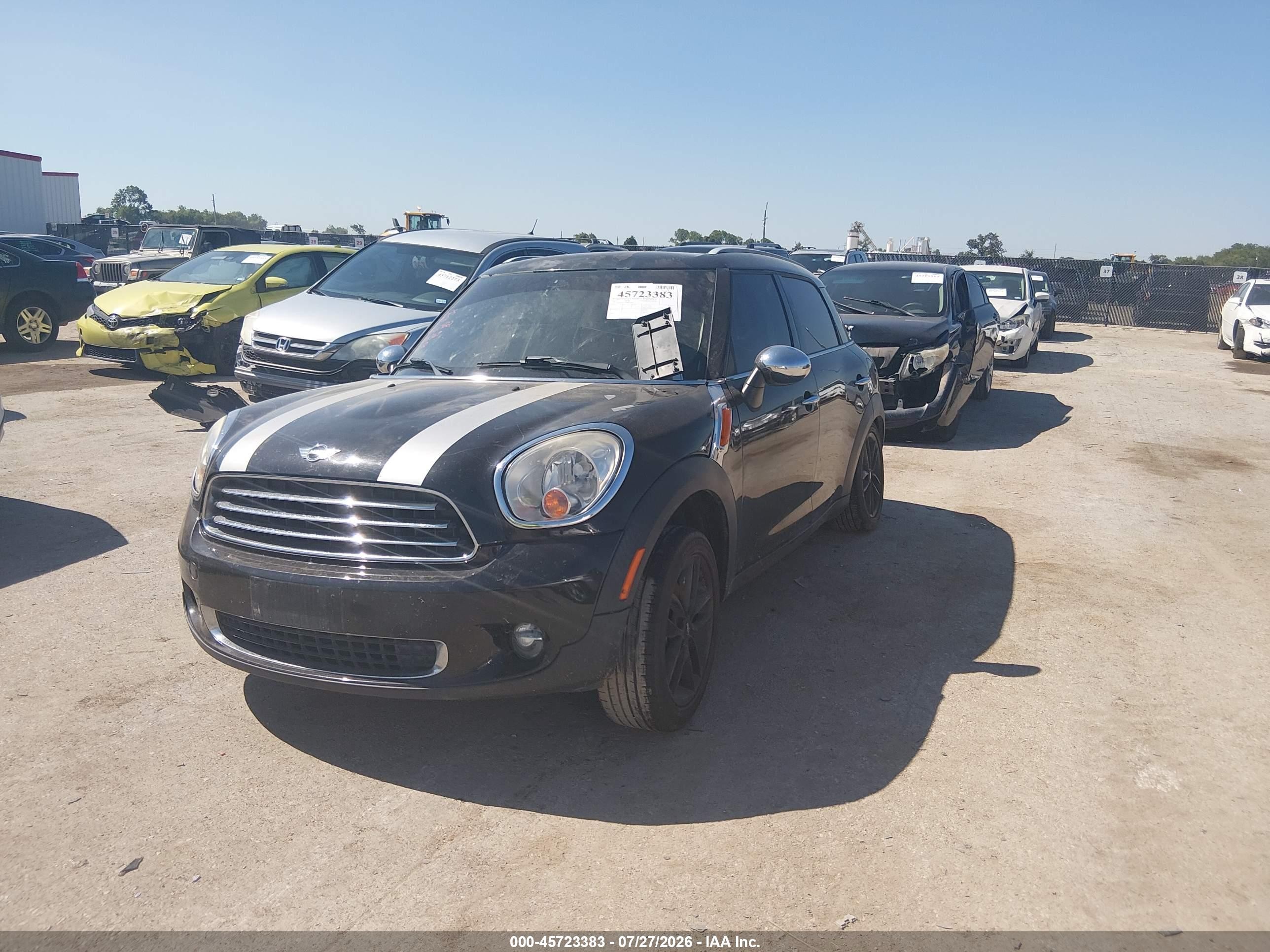 2013 Mini Countryman Cooper Черный vin: WMWZB3C58DWM08367