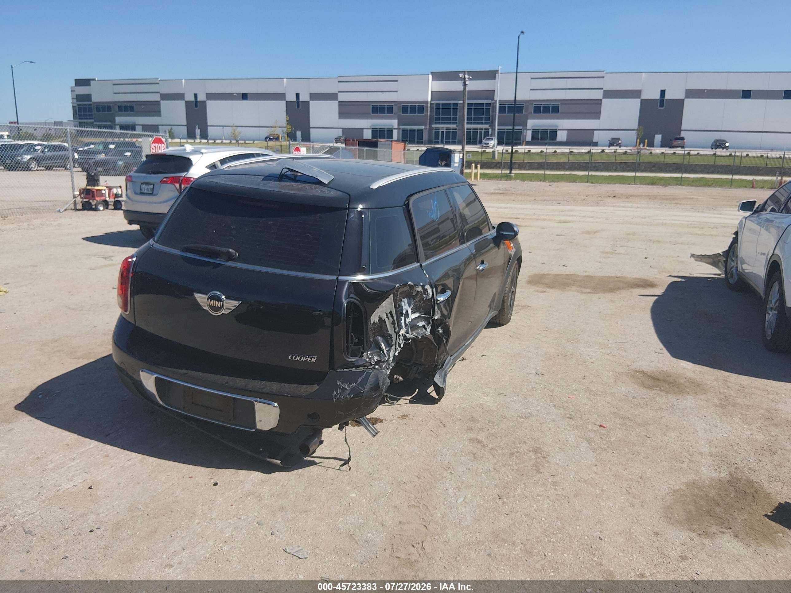 2013 Mini Countryman Cooper Черный vin: WMWZB3C58DWM08367