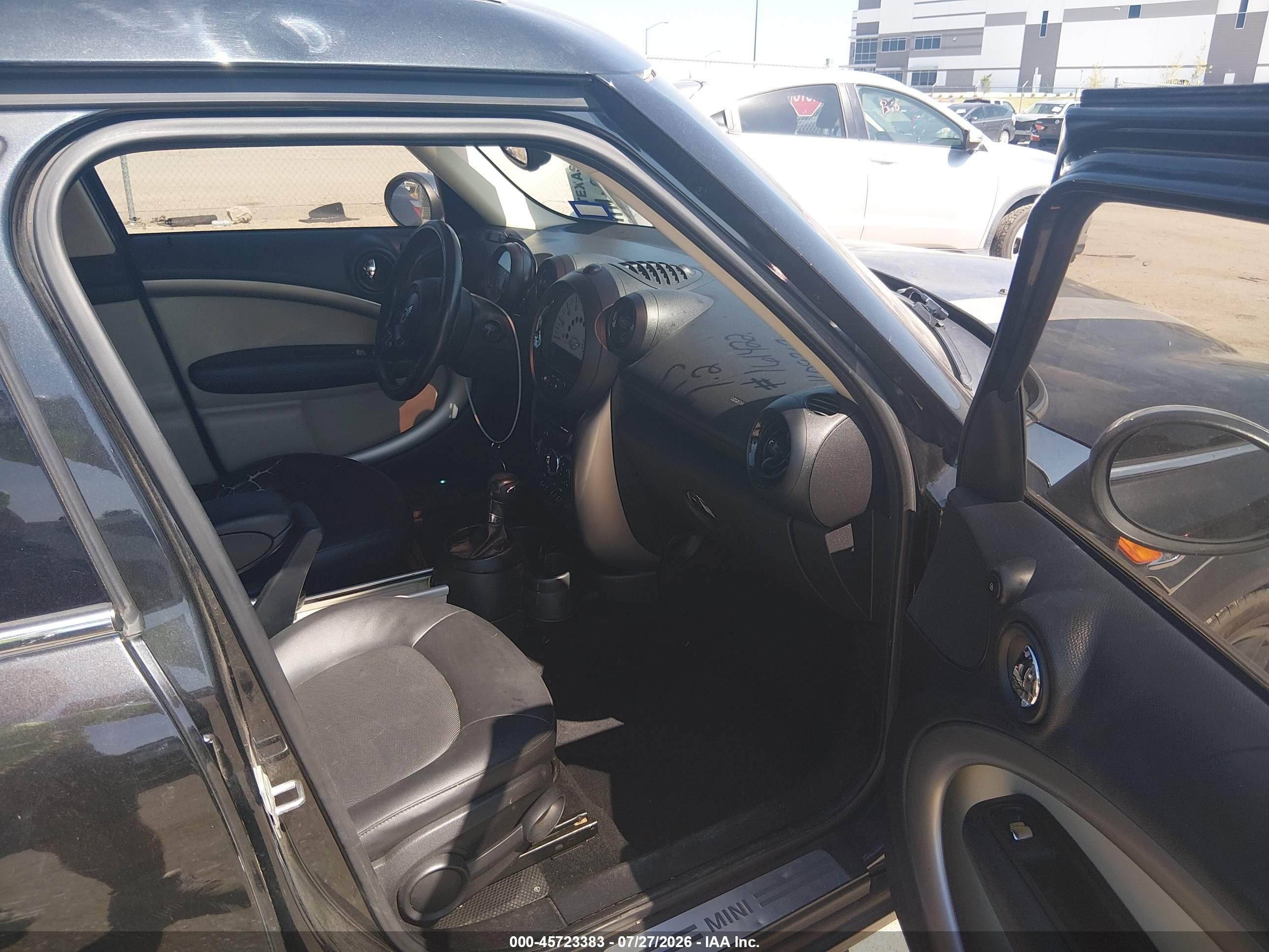 2013 Mini Countryman Cooper Черный vin: WMWZB3C58DWM08367