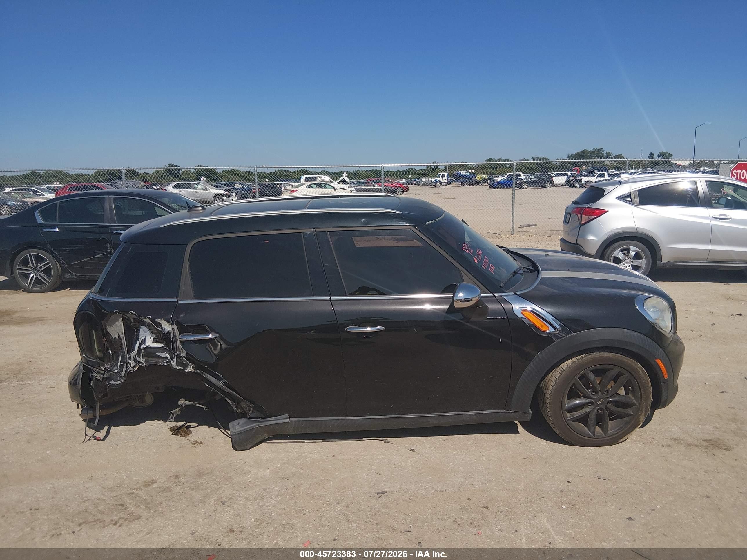 2013 Mini Countryman Cooper Черный vin: WMWZB3C58DWM08367