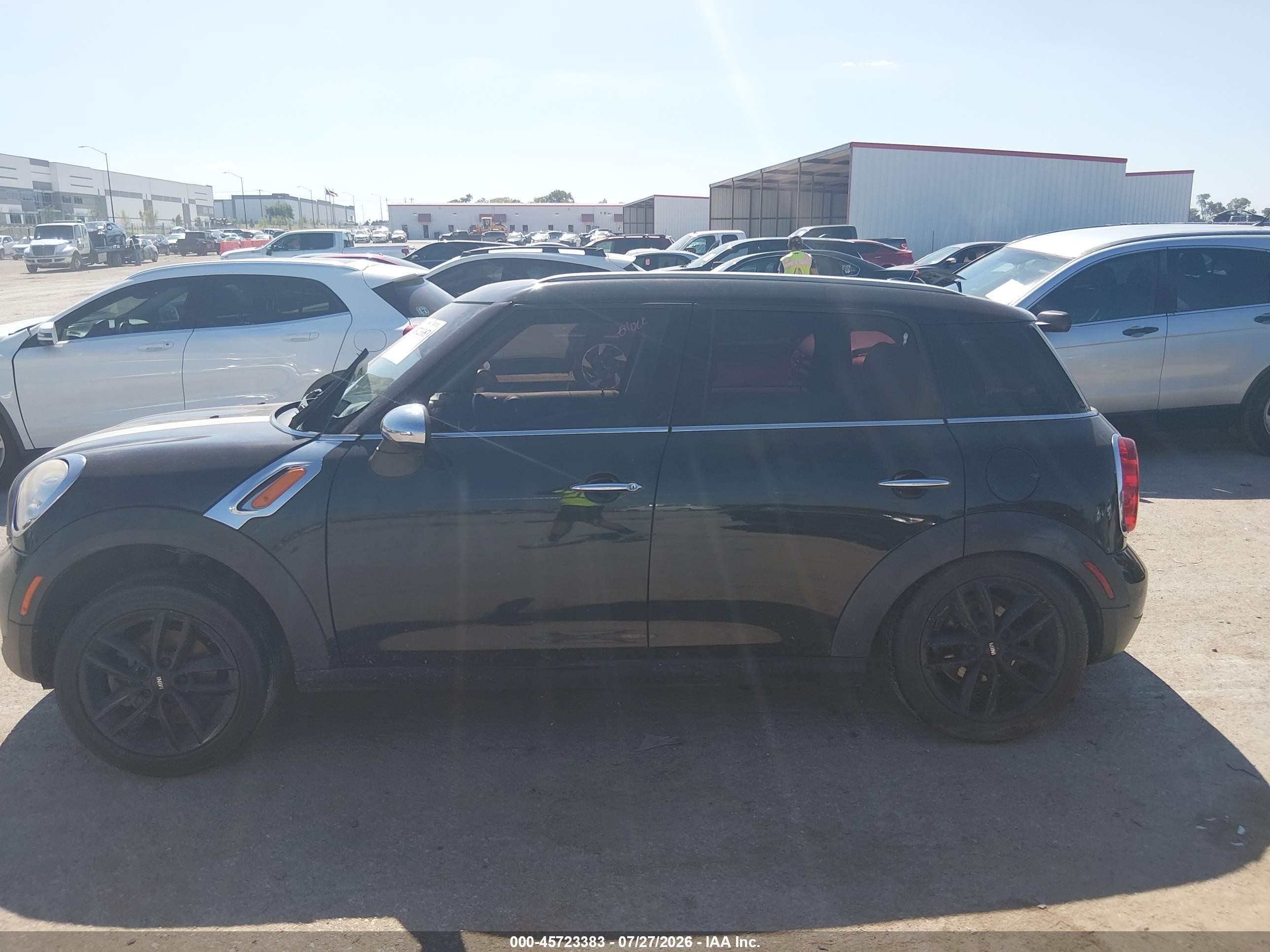 2013 Mini Countryman Cooper Черный vin: WMWZB3C58DWM08367