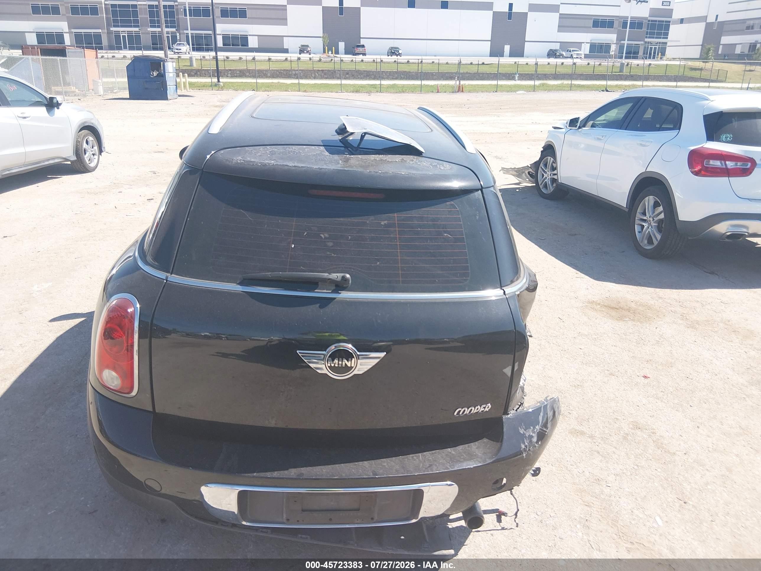 2013 Mini Countryman Cooper Черный vin: WMWZB3C58DWM08367