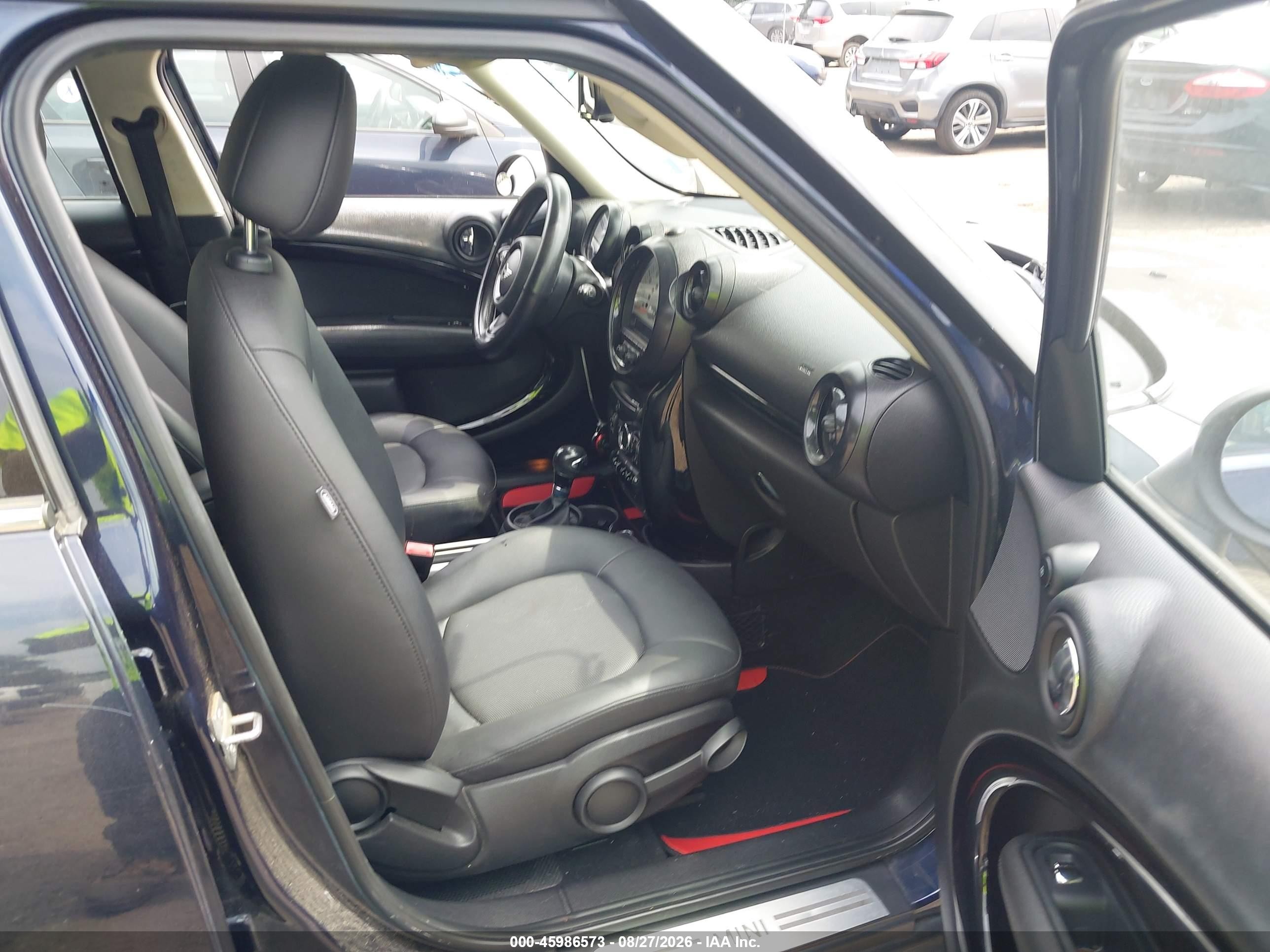 2014 Mini Cooper Countryman Cooper (m6) Blue vin: WMWZB3C58EWR39151
