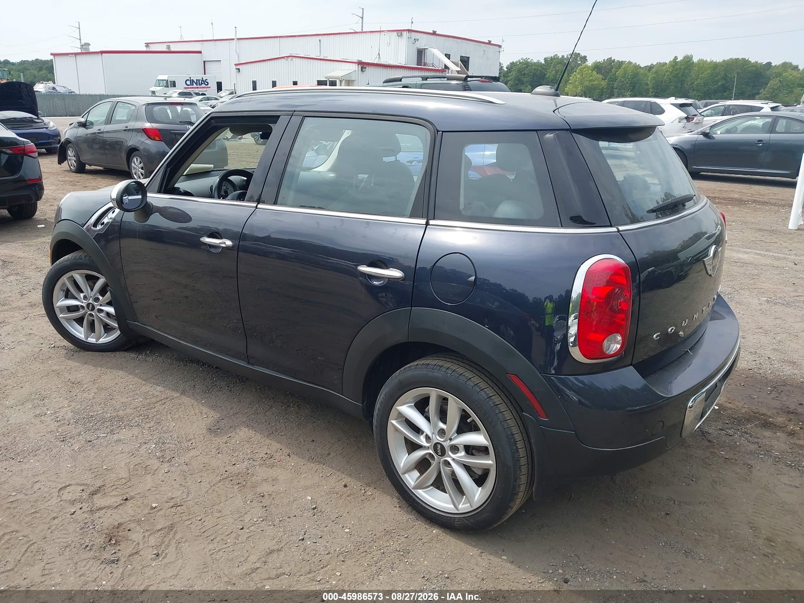 2014 Mini Cooper Countryman Cooper (m6) Blue vin: WMWZB3C58EWR39151