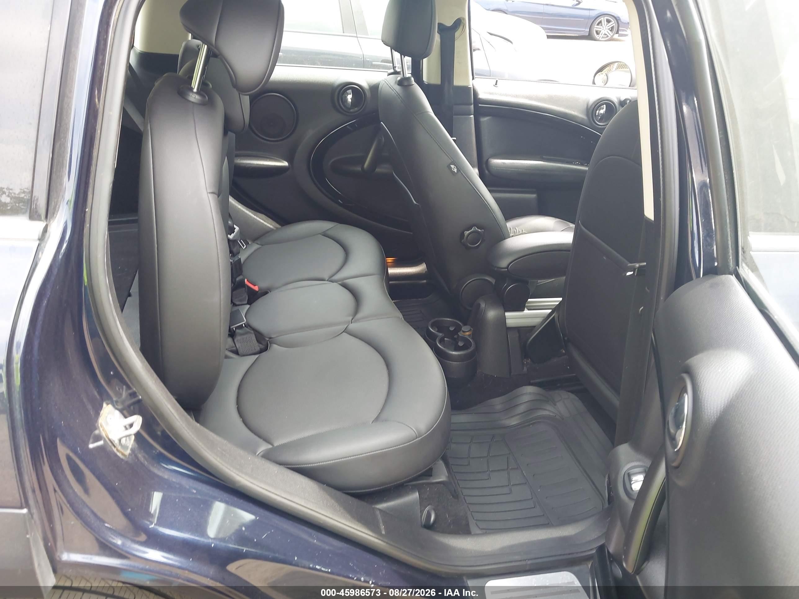 2014 Mini Cooper Countryman Cooper (m6) Blue vin: WMWZB3C58EWR39151