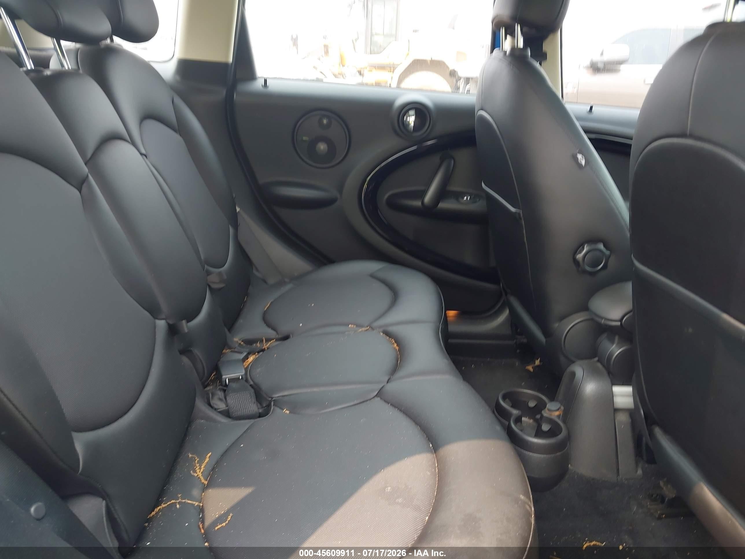 2014 Mini Countryman Cooper Синий vin: WMWZB3C58EWR42115