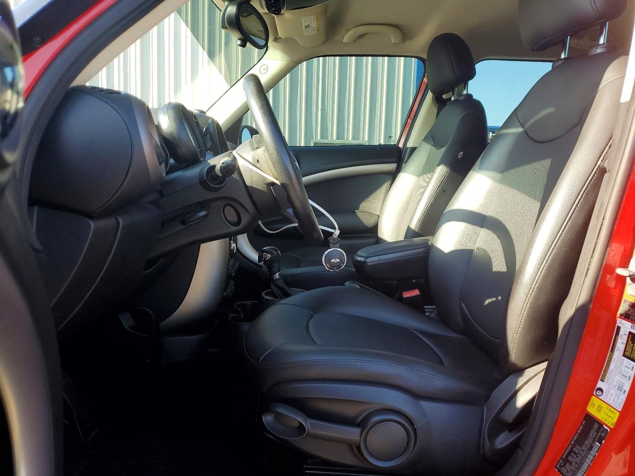 2012 Mini Cooper Countryman Red vin: WMWZB3C59CWM03094