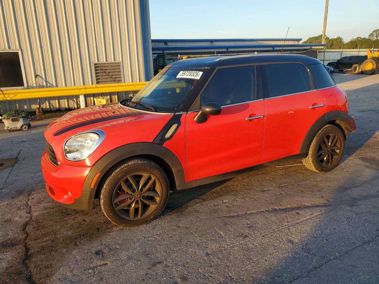 2012 Mini Cooper Countryman Red vin: WMWZB3C59CWM03094