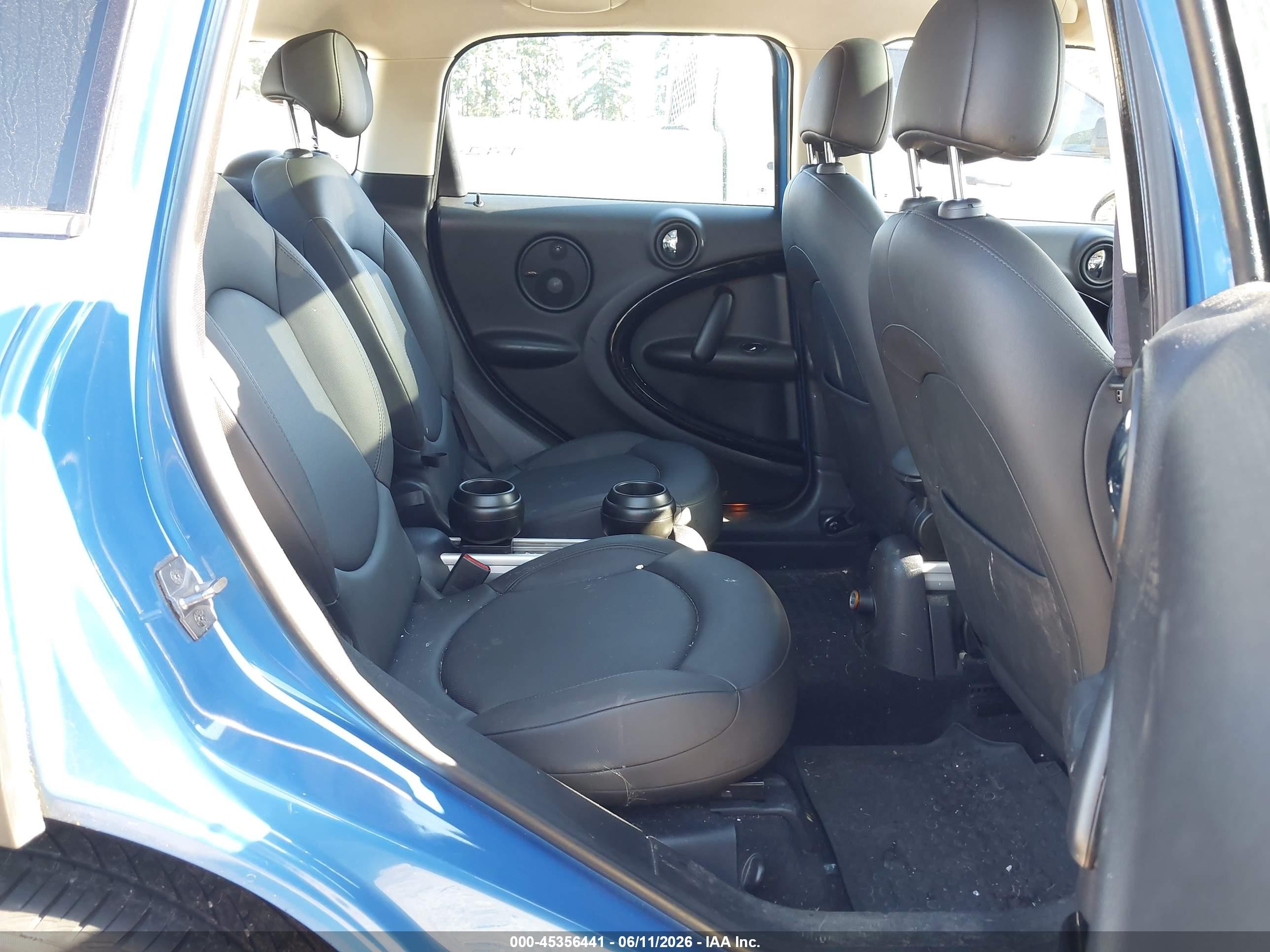2011 Mini Cooper Countryman   Blue vin: WMWZB3C5XBWH94967