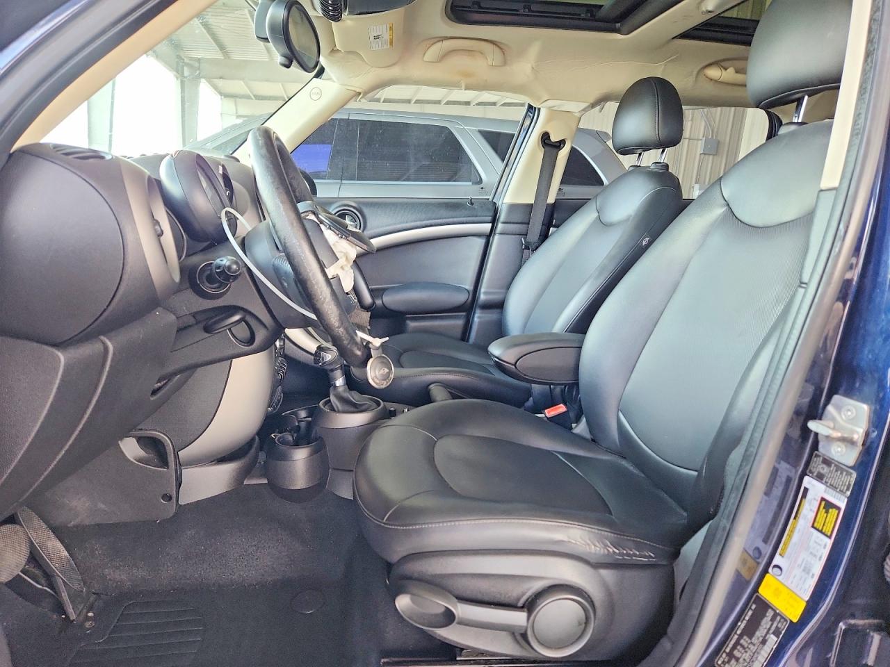 2012 Mini Cooper Countryman Blue vin: WMWZB3C5XCWM03055