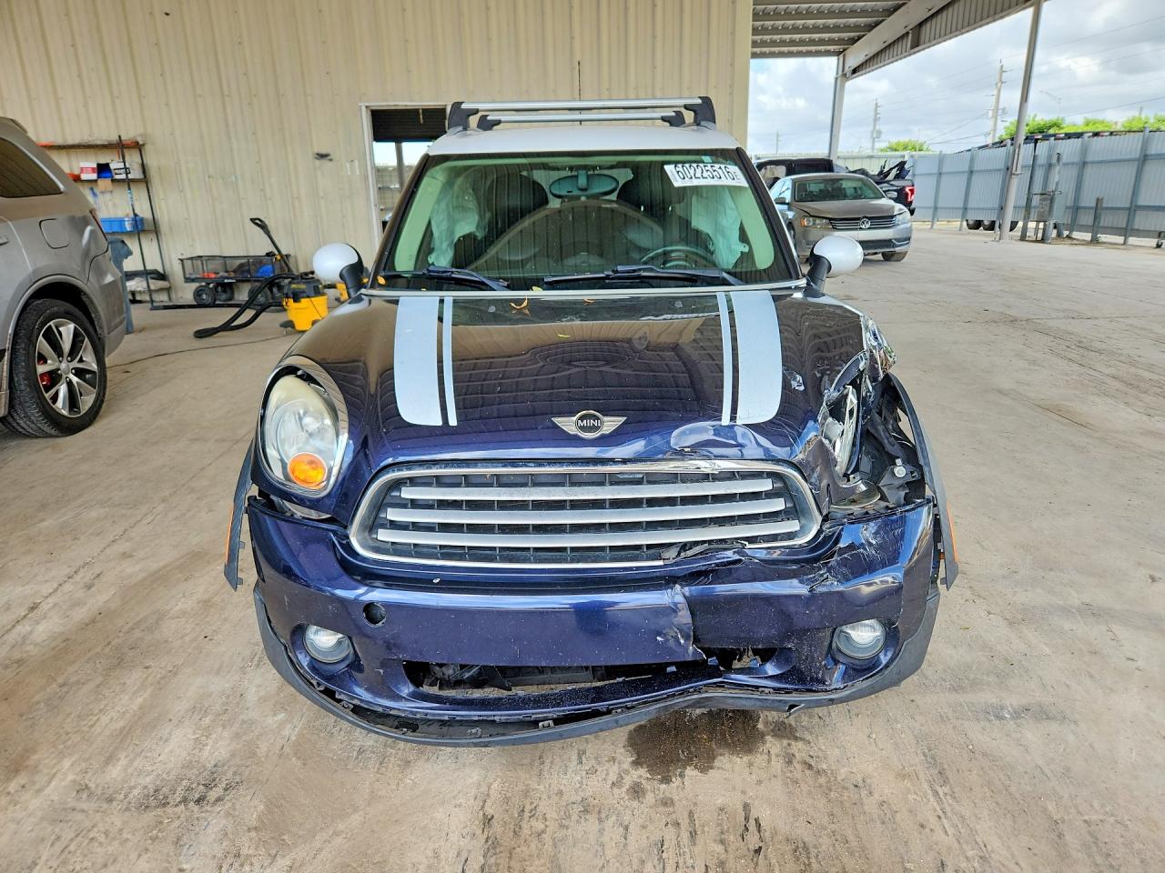 2012 Mini Cooper Countryman Blue vin: WMWZB3C5XCWM03055