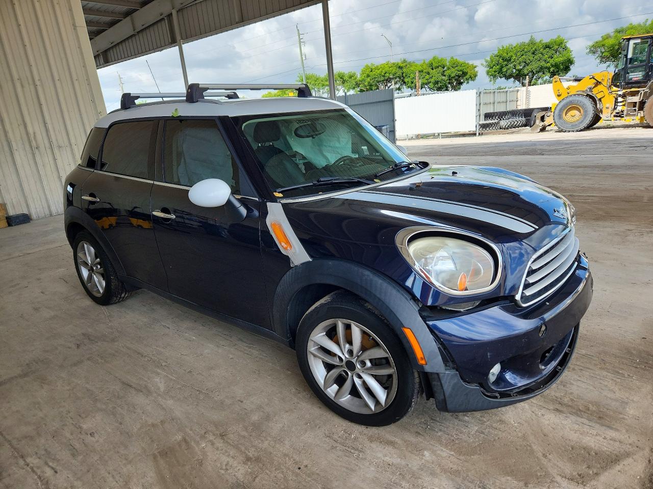 2012 Mini Cooper Countryman Blue vin: WMWZB3C5XCWM03055