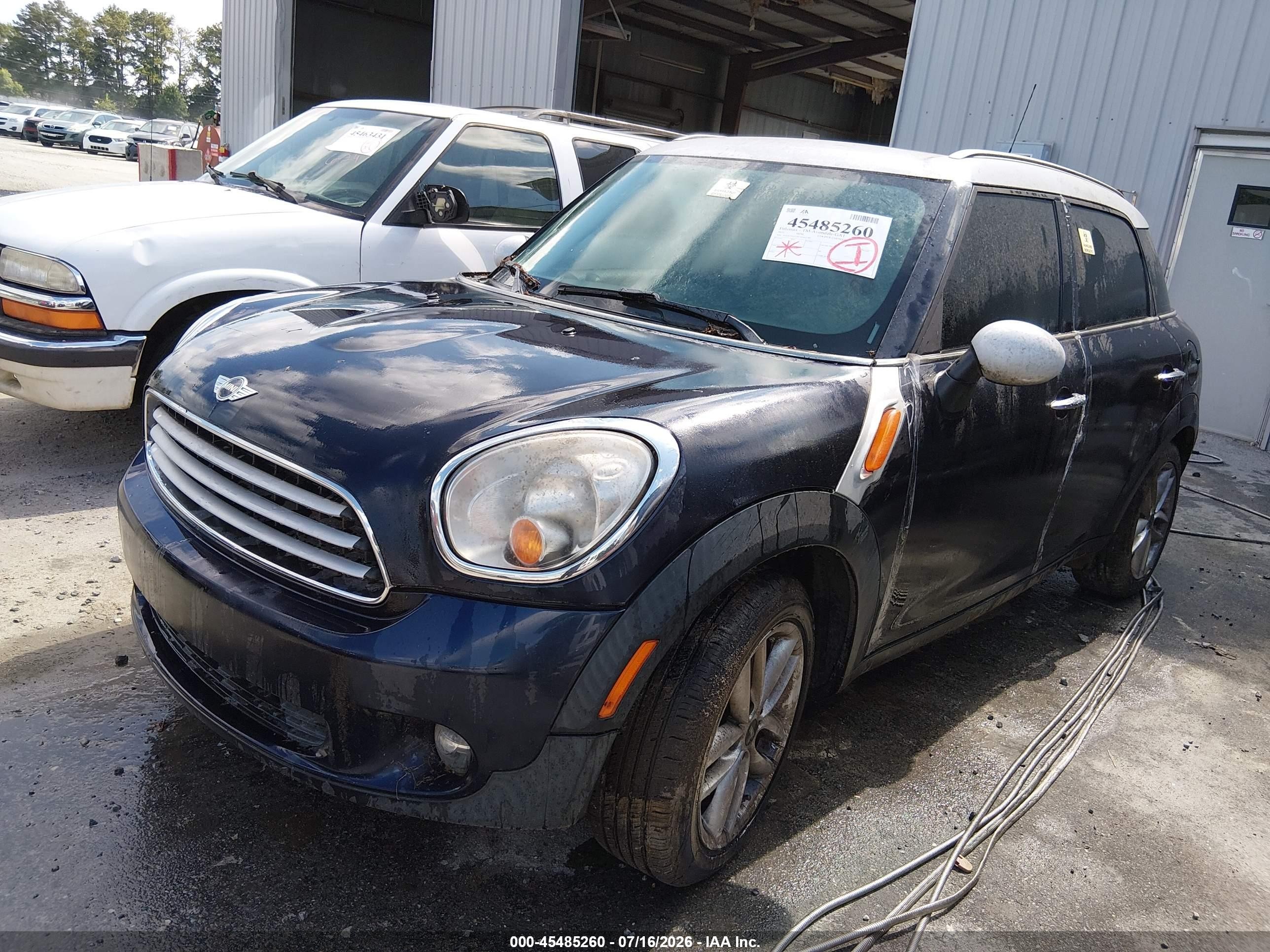 2012 Mini Cooper Countryman   Black vin: WMWZB3C5XCWM05789