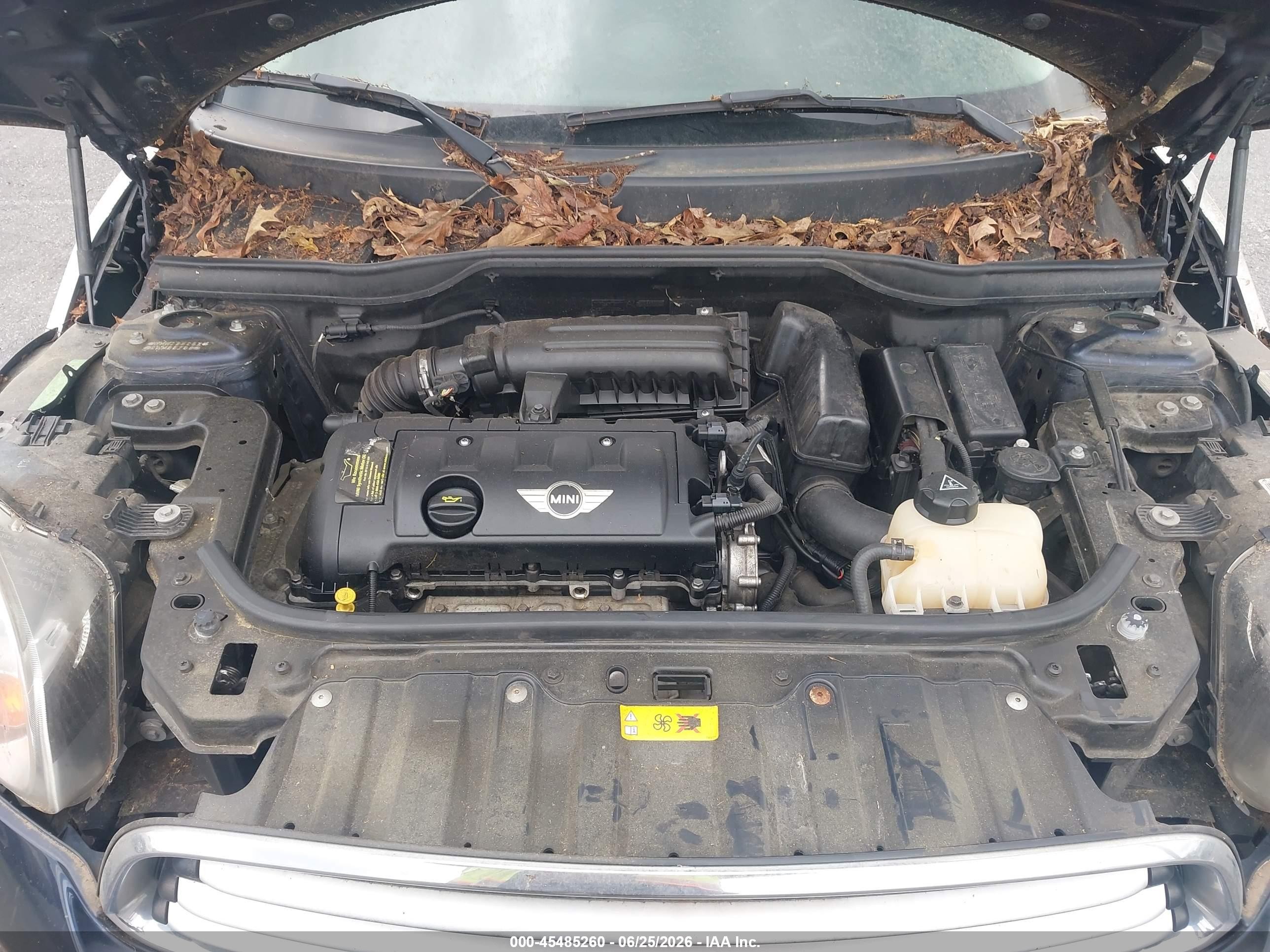 2012 Mini Cooper Countryman   Black vin: WMWZB3C5XCWM05789
