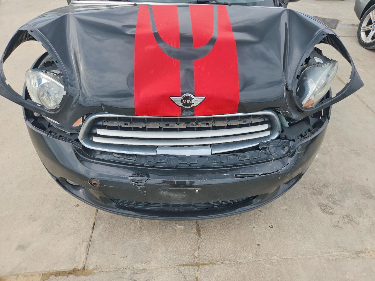 2013 Mini Cooper Countryman Black vin: WMWZB3C5XDWM08838