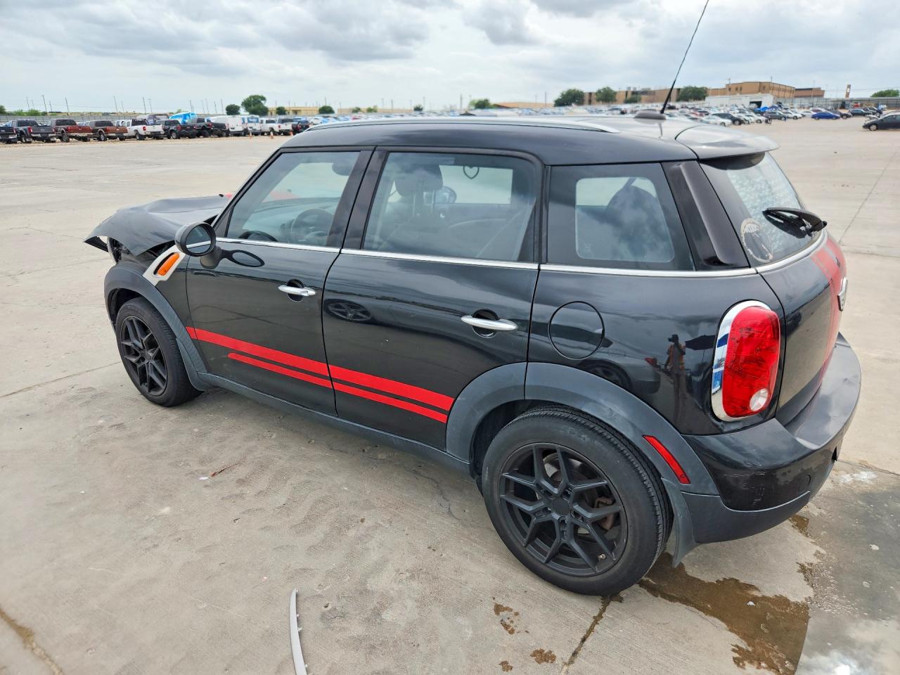 2013 Mini Cooper Countryman Black vin: WMWZB3C5XDWM08838