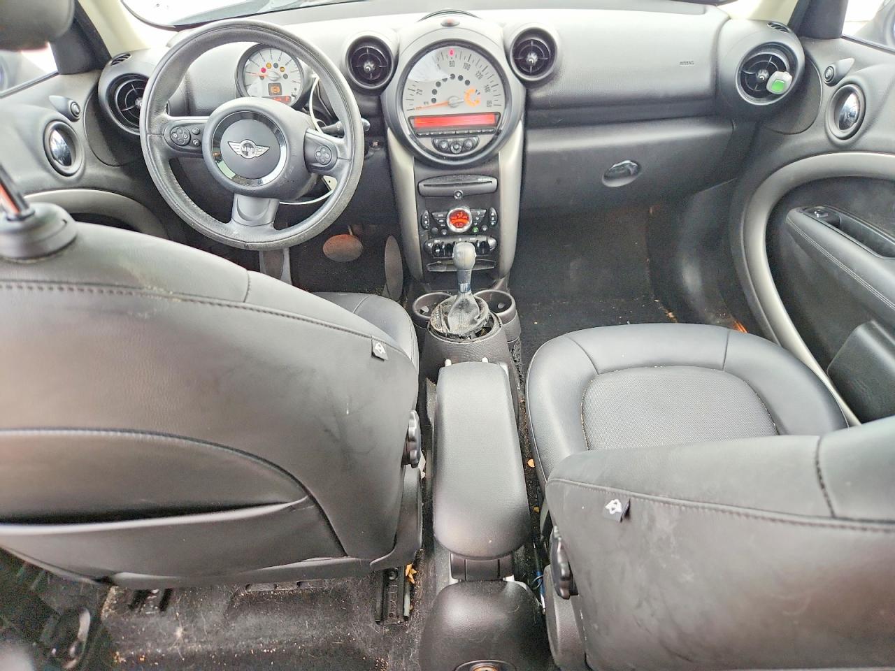 2013 Mini Cooper Countryman Black vin: WMWZB3C5XDWM08838