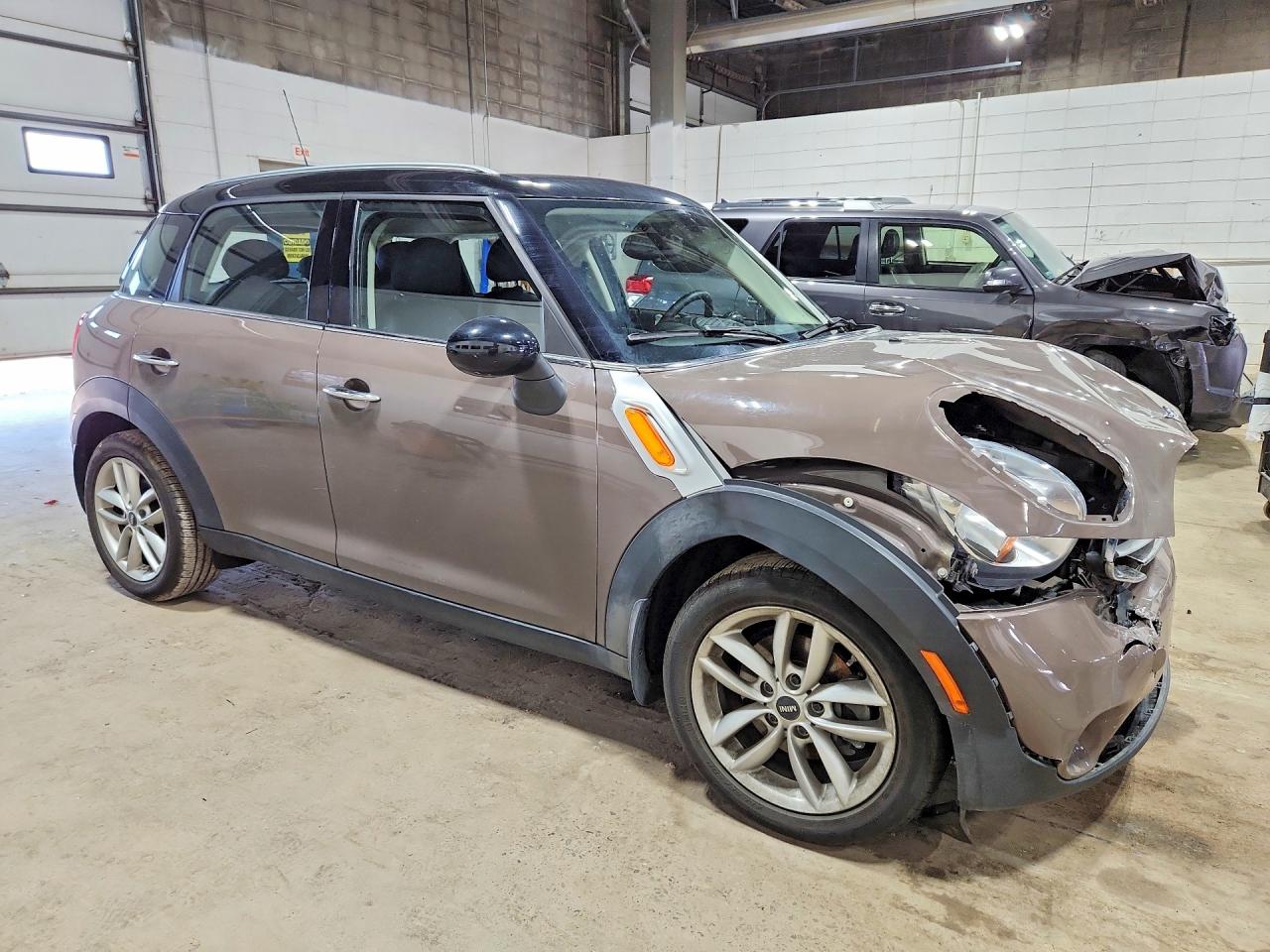 2013 Mini Cooper Countryman Gray vin: WMWZB3C5XDWR35598