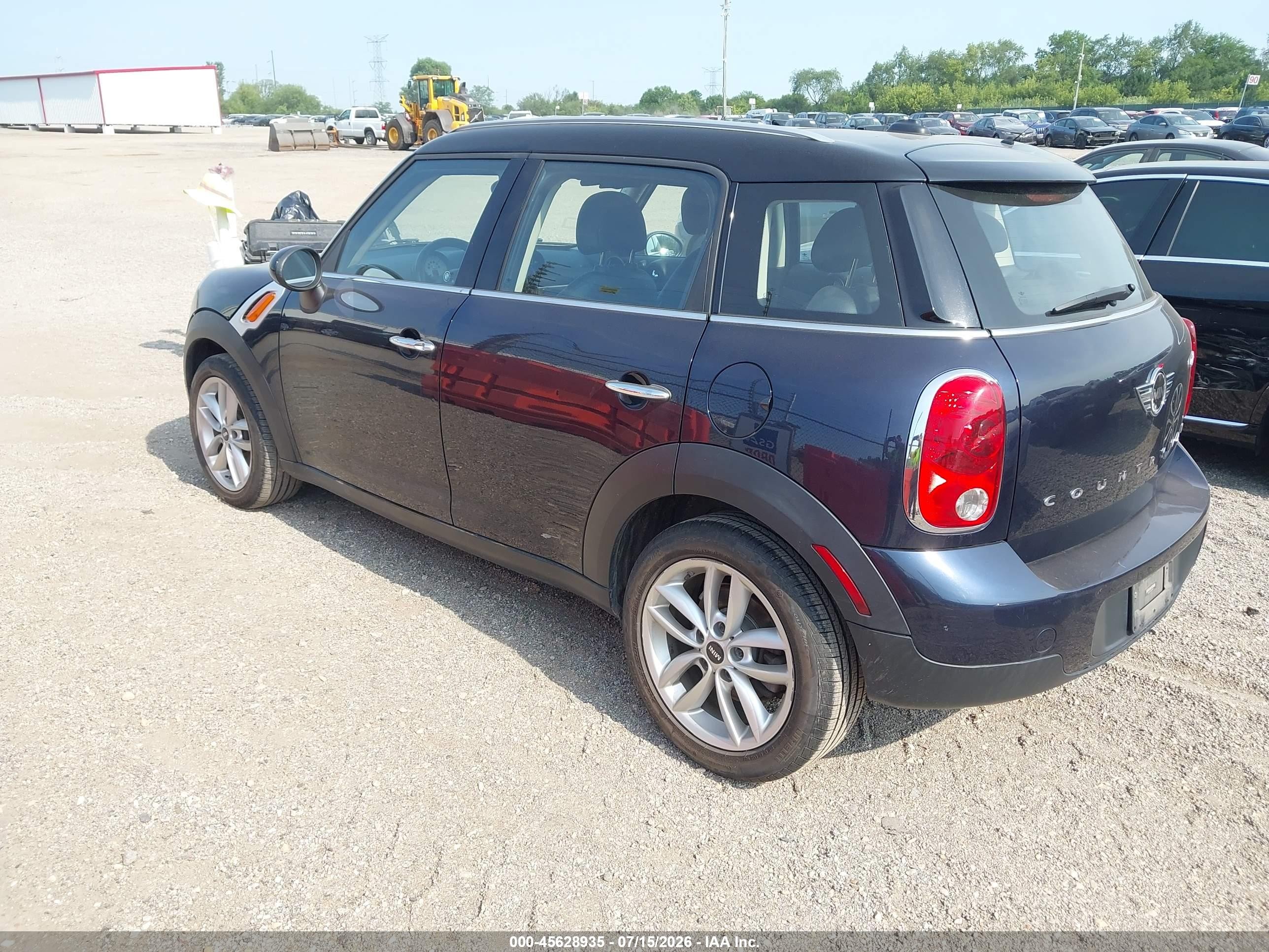 2013 Mini Countryman Cooper Black vin: WMWZB3C5XDWR36220