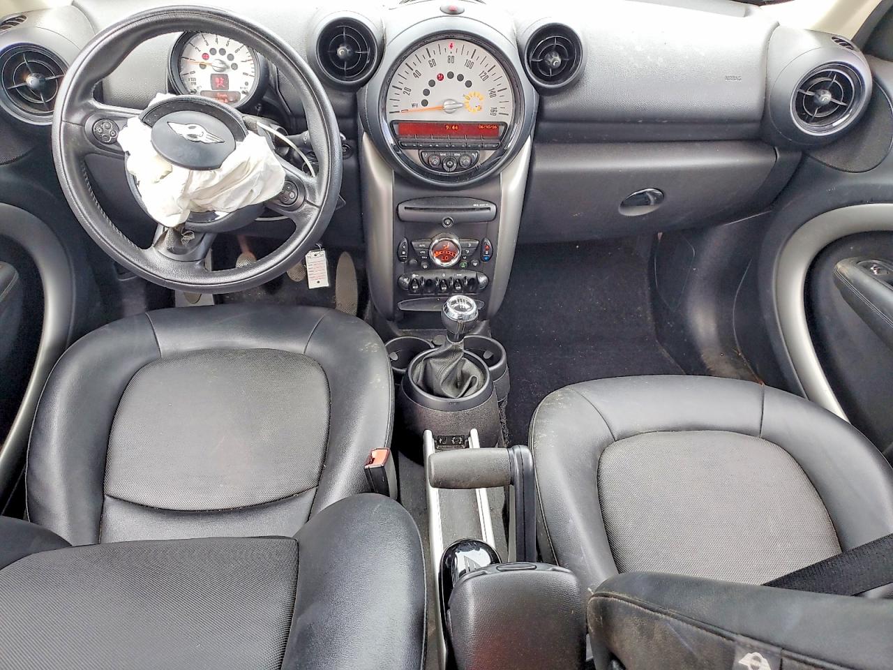 2014 Mini Cooper Countryman Black vin: WMWZB3C5XEWM32526