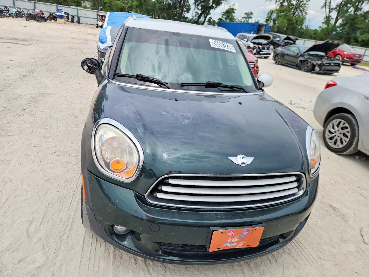 2014 Mini Cooper Countryman Green vin: WMWZB3C5XEWR36767