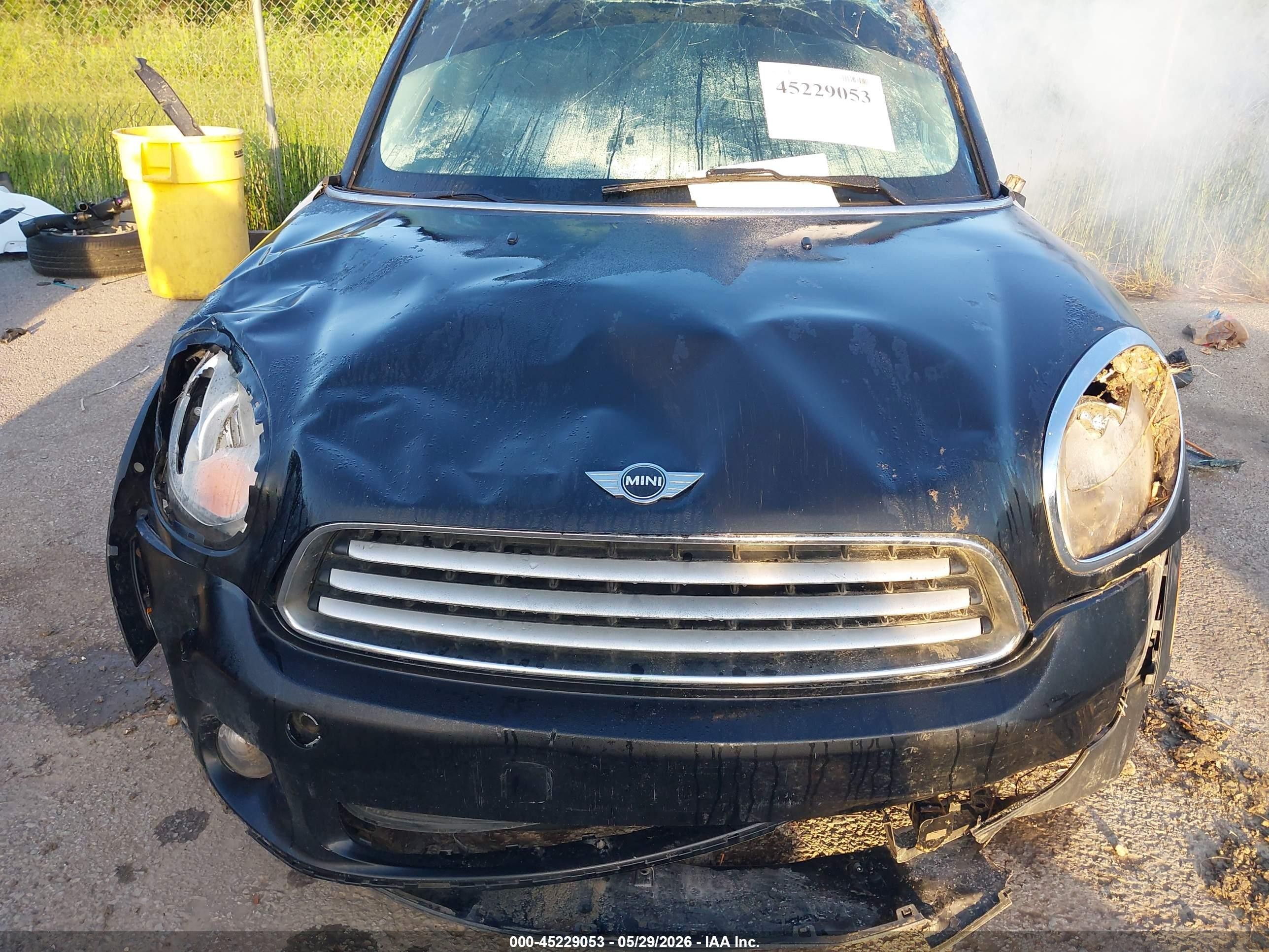 2014 Mini Countryman Cooper Black vin: WMWZB3C5XEWR39085