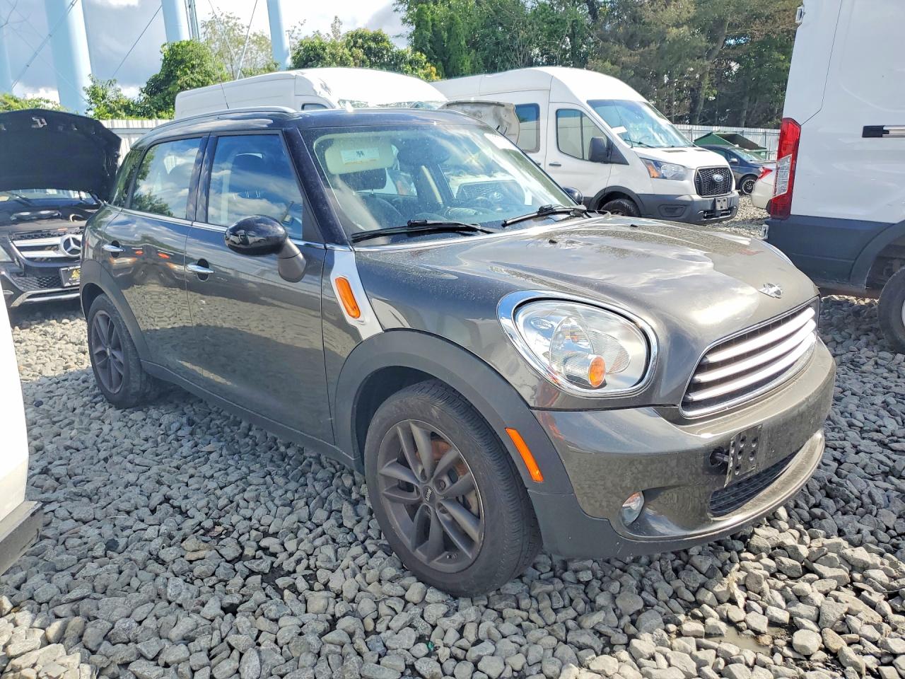 2014 Mini Cooper Countryman Brown vin: WMWZB3C5XEWR39975
