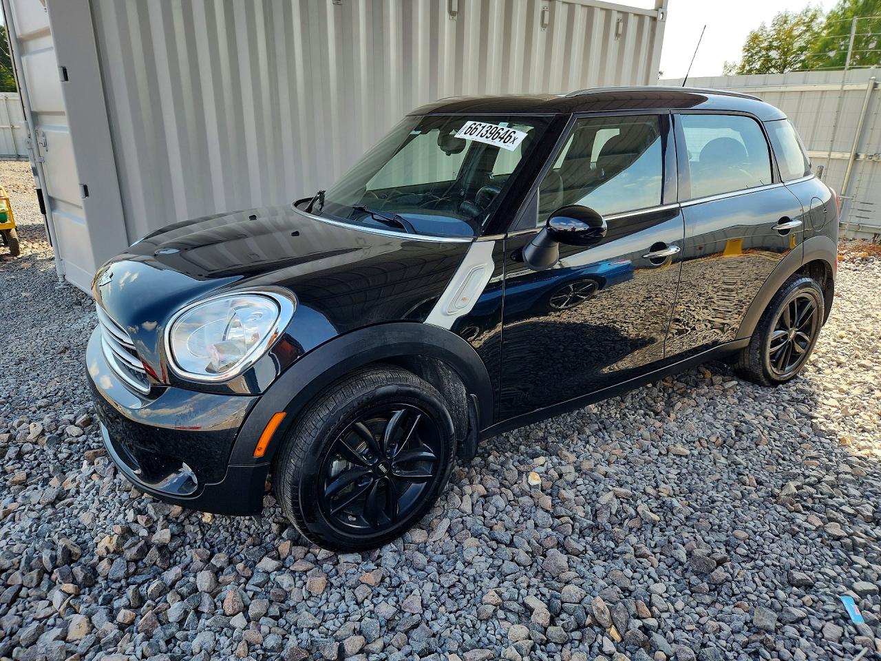 2016 Mini Cooper Countryman Black vin: WMWZB3C5XGWM33551