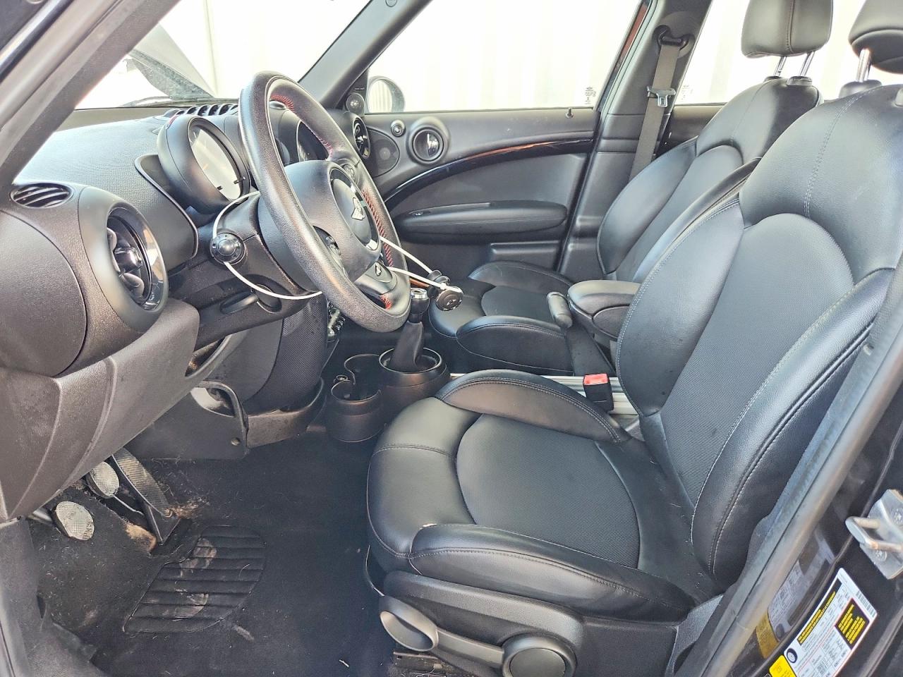 2016 Mini Cooper Countryman Black vin: WMWZB3C5XGWM33551