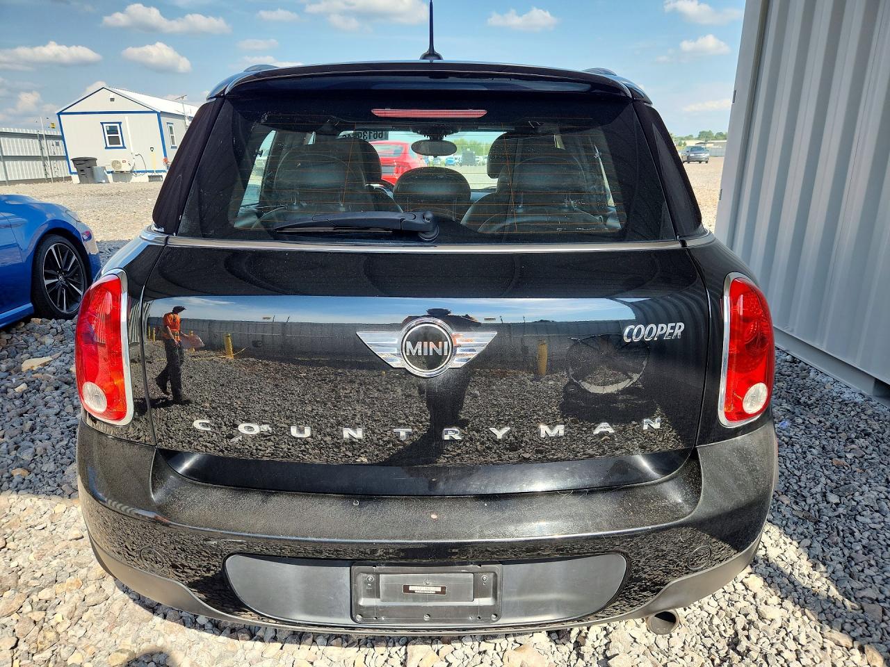 2016 Mini Cooper Countryman Black vin: WMWZB3C5XGWM33551