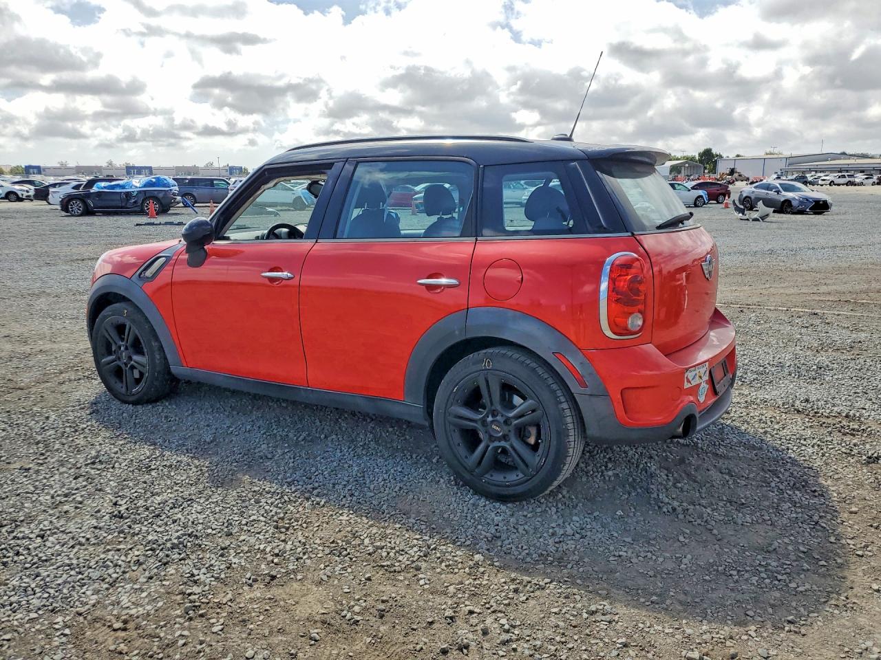 2012 Mini Cooper S Countryman Red vin: WMWZC3C50CWL85629
