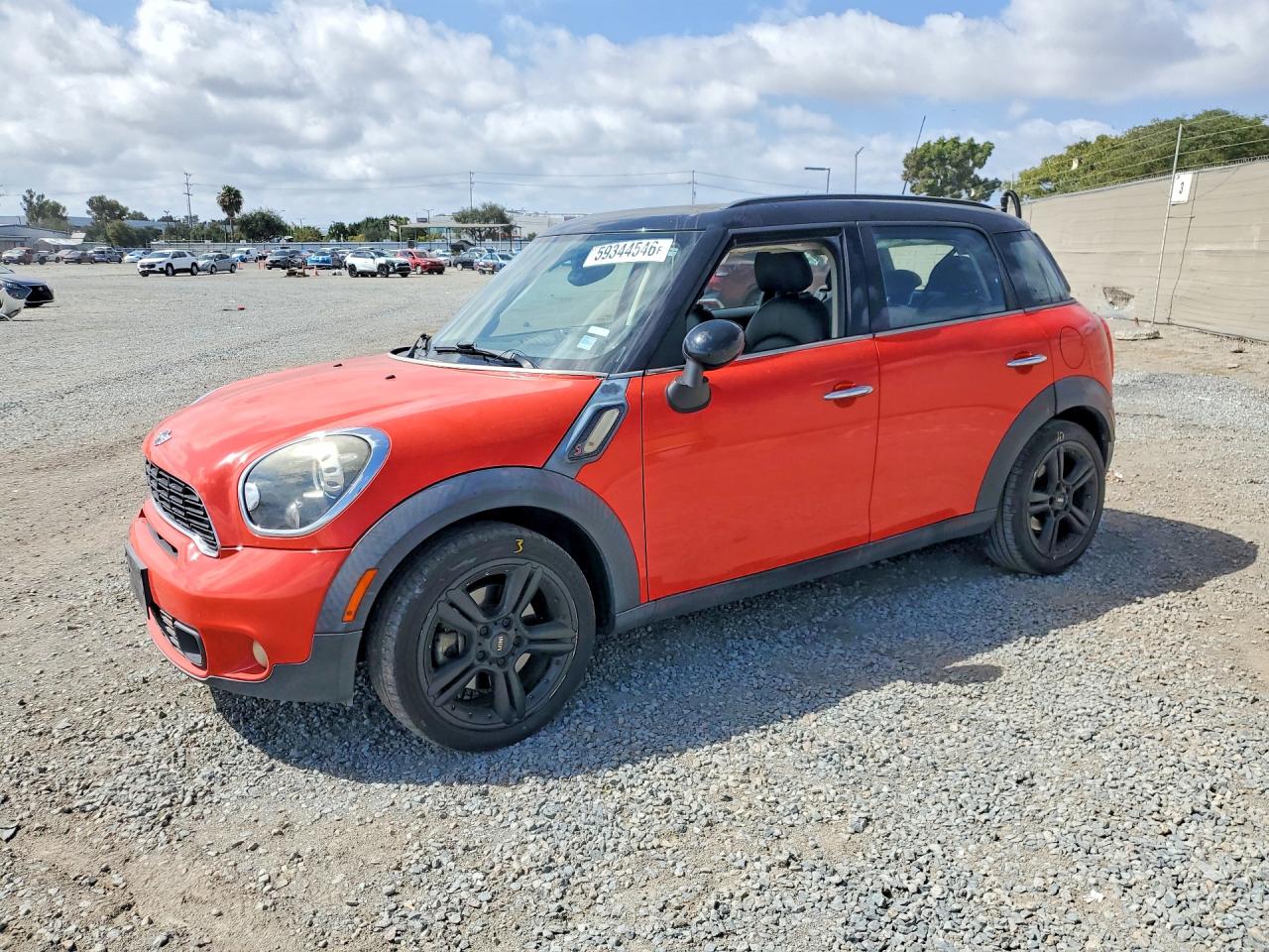 2012 Mini Cooper S Countryman Red vin: WMWZC3C50CWL85629