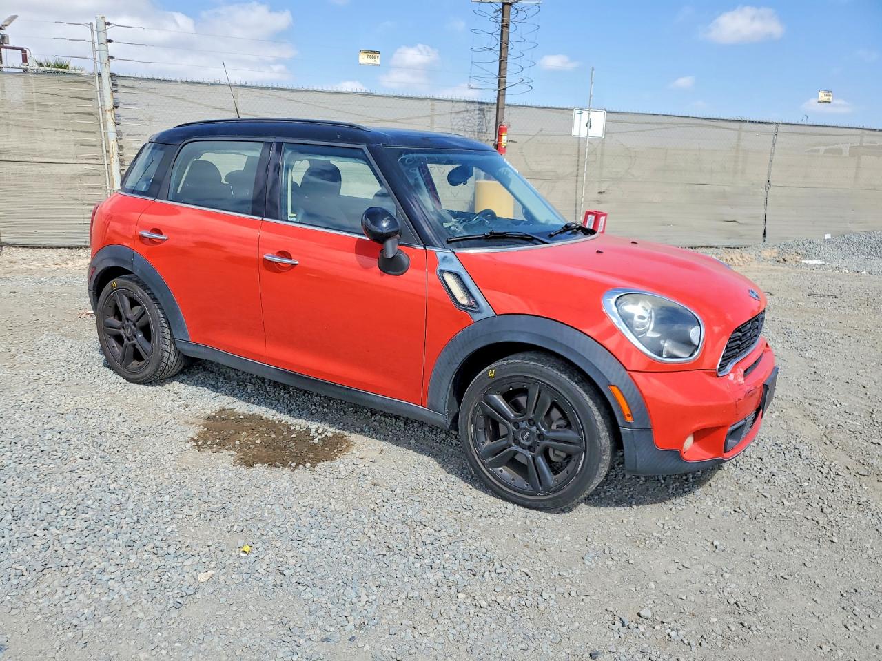 2012 Mini Cooper S Countryman Red vin: WMWZC3C50CWL85629