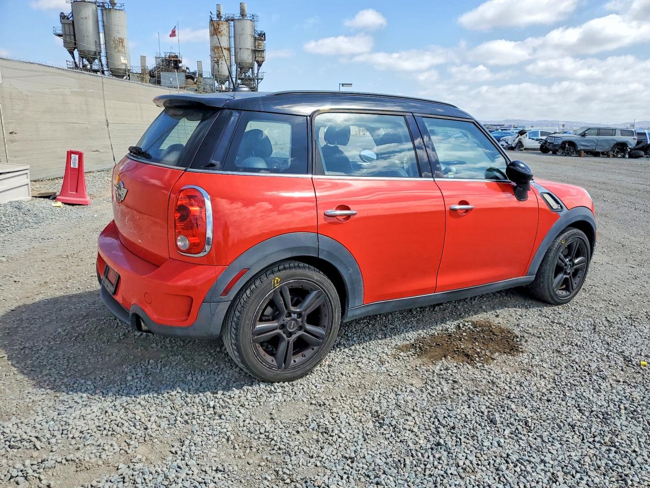 2012 Mini Cooper S Countryman Red vin: WMWZC3C50CWL85629
