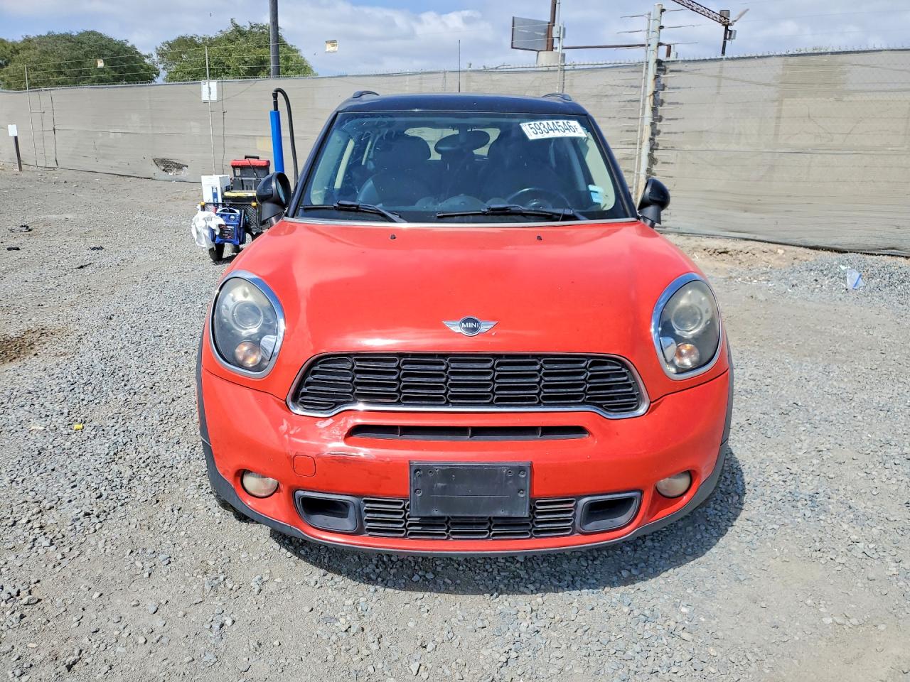 2012 Mini Cooper S Countryman Red vin: WMWZC3C50CWL85629