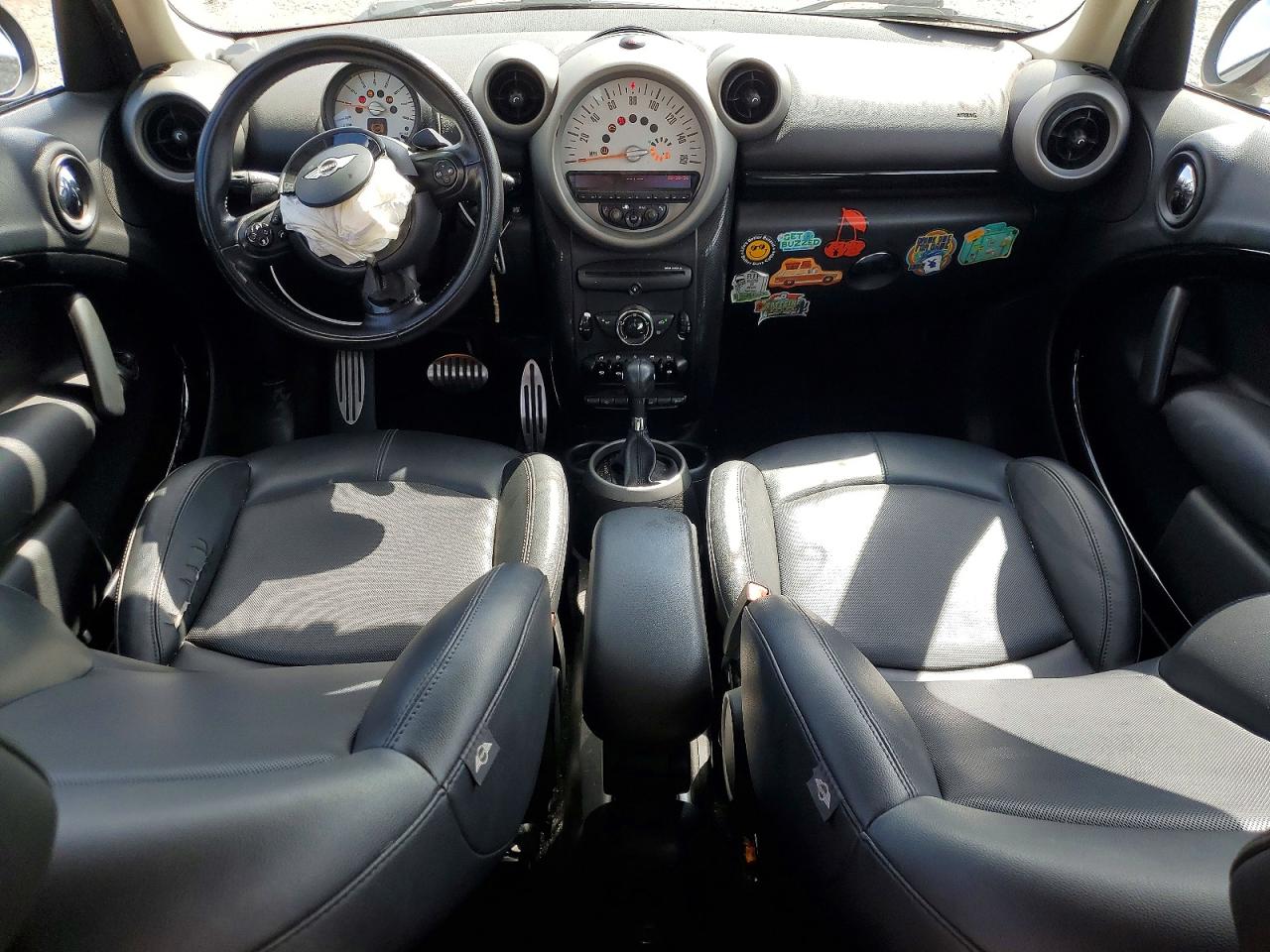 2012 Mini Cooper S Countryman Red vin: WMWZC3C50CWL85629
