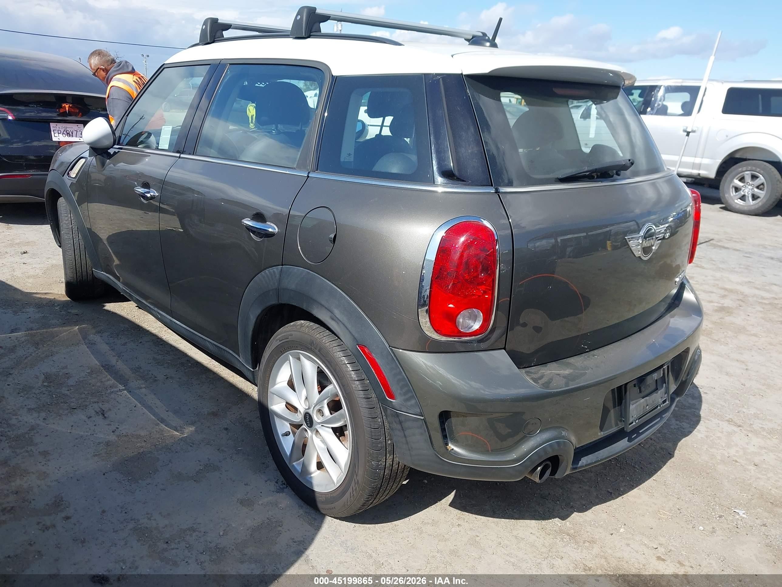 2012 Mini Cooper S Countryman   Brown vin: WMWZC3C50CWL85789