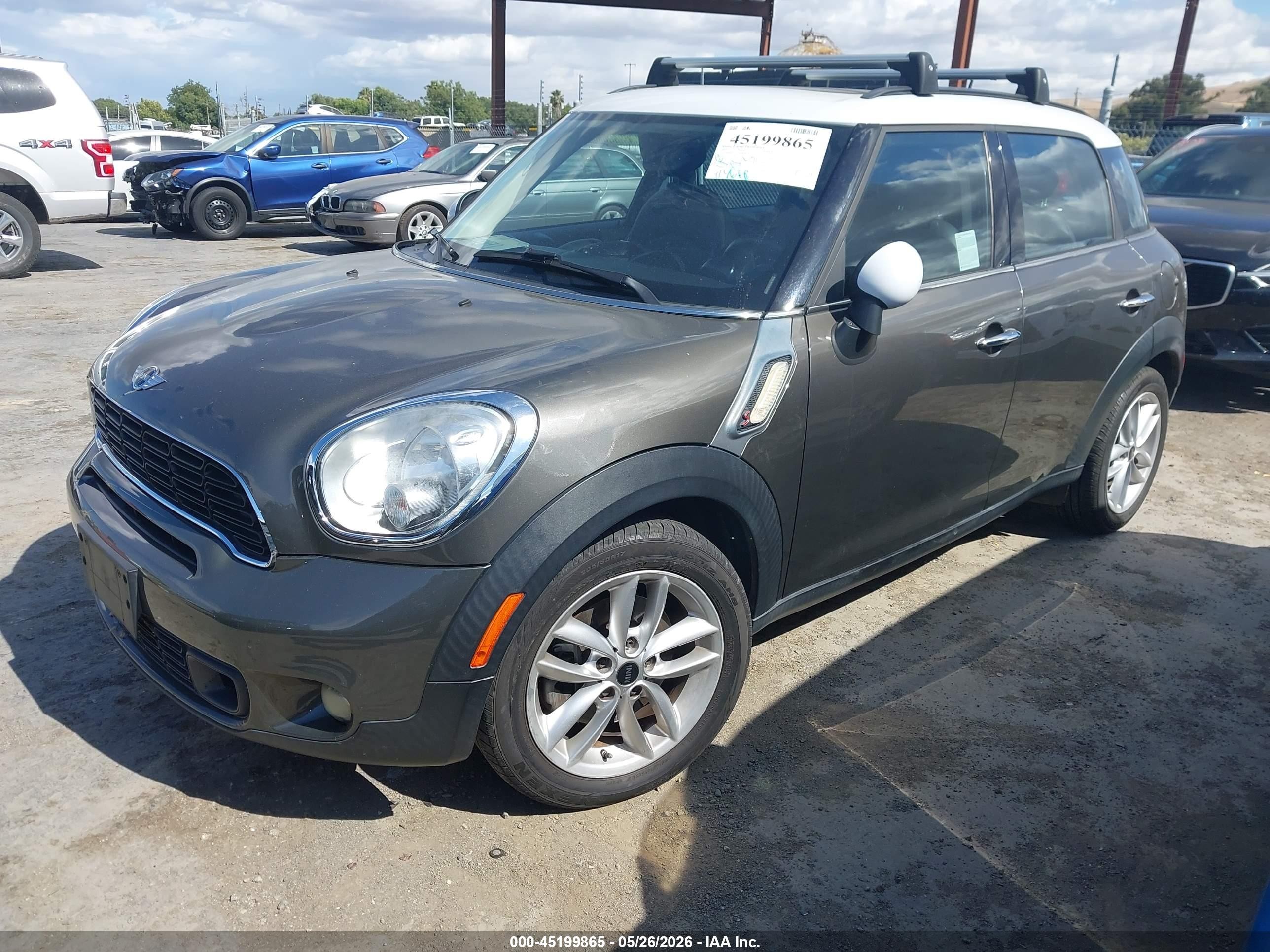 2012 Mini Cooper S Countryman   Brown vin: WMWZC3C50CWL85789
