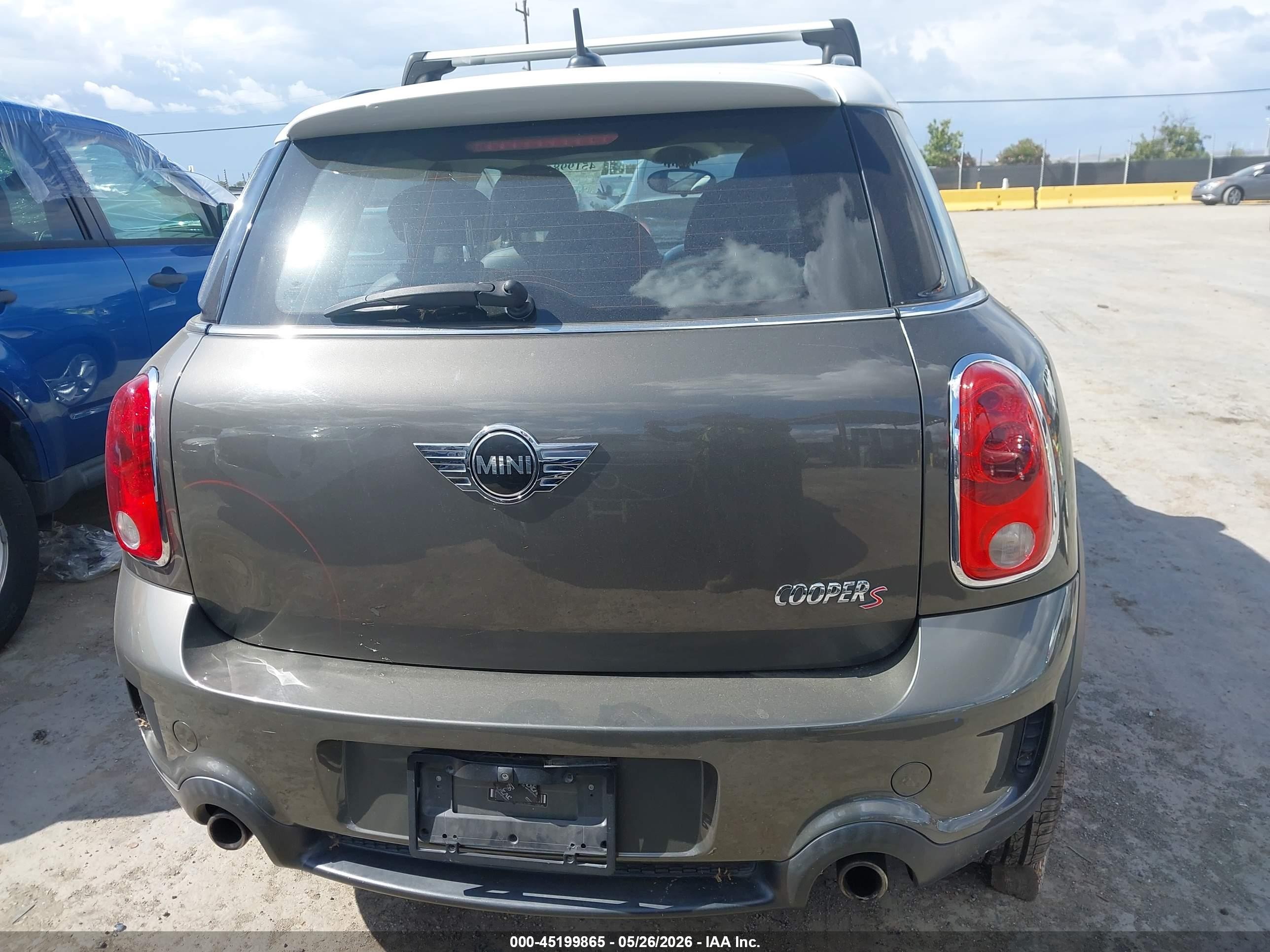 2012 Mini Cooper S Countryman   Brown vin: WMWZC3C50CWL85789