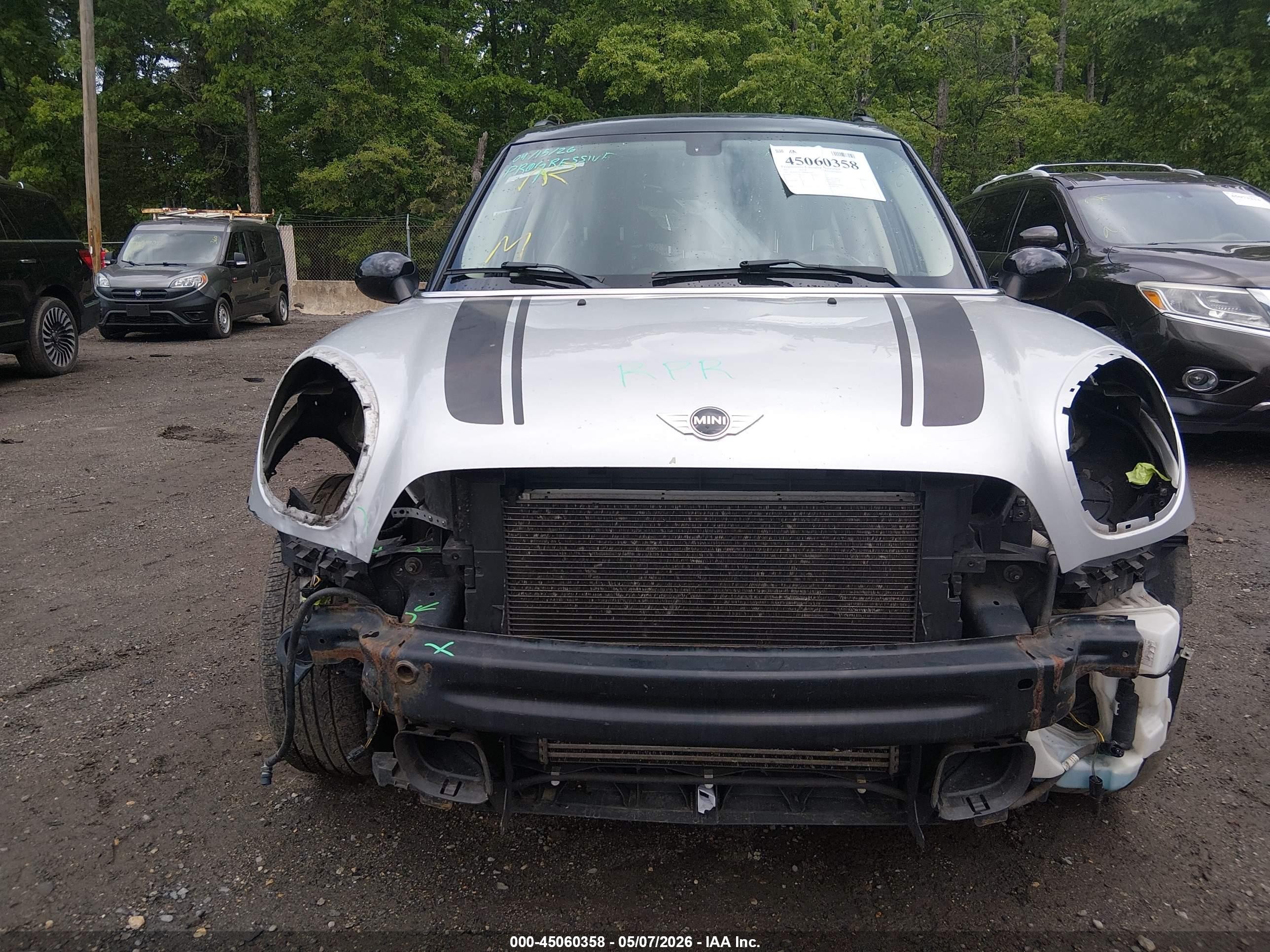 2013 Mini Countryman Cooper S Silver vin: WMWZC3C50DWM28397