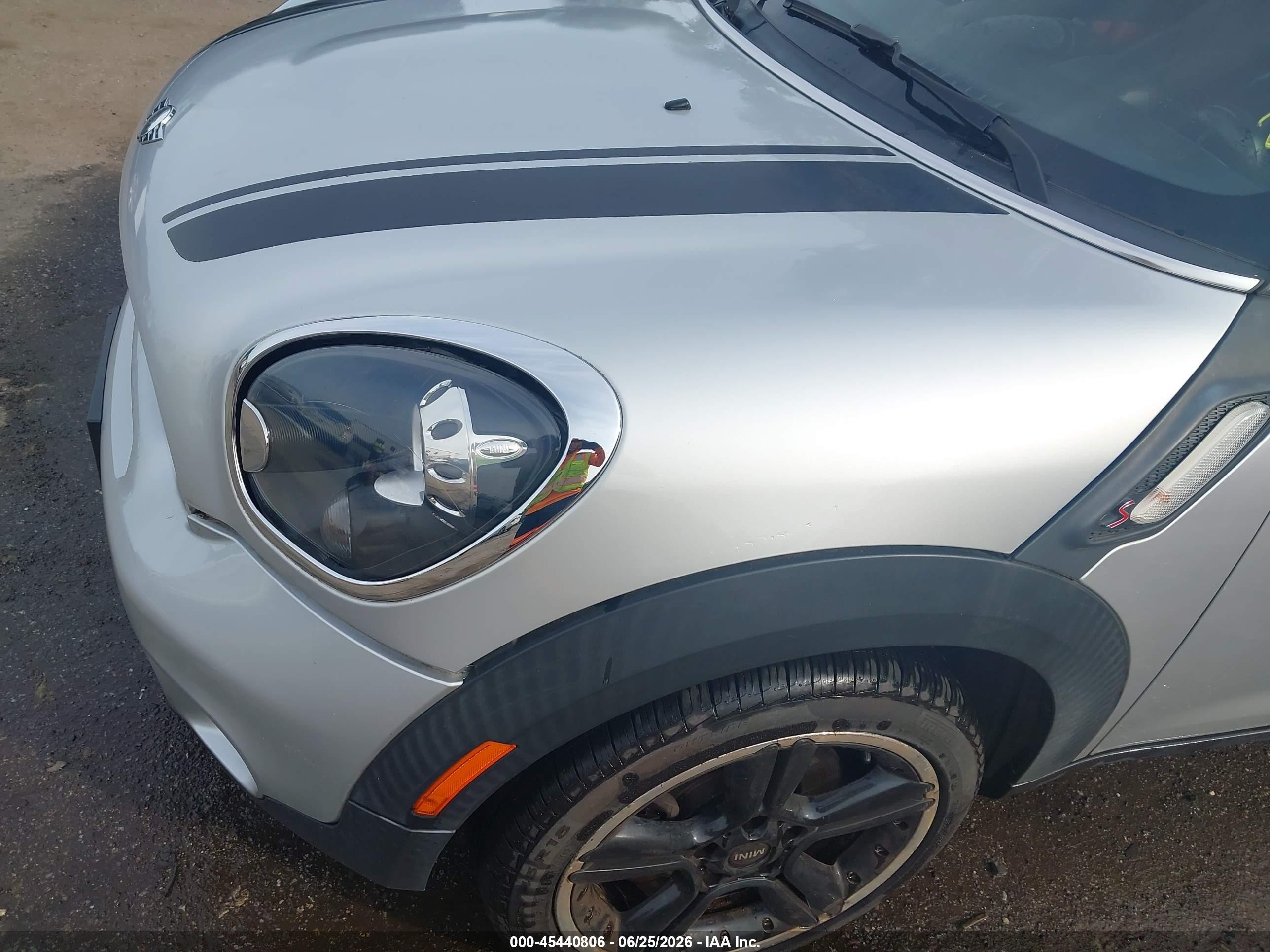 2013 Mini Countryman Cooper S Silver vin: WMWZC3C50DWP23631