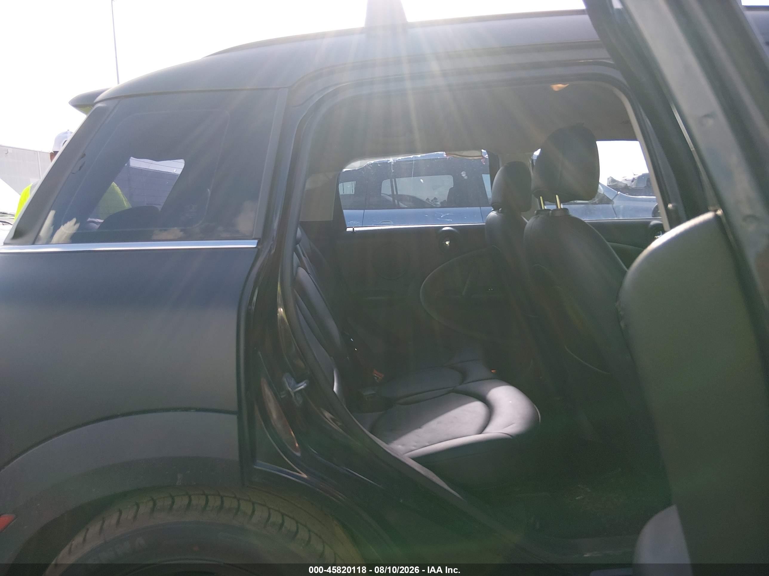 2013 Mini Countryman Cooper S Black vin: WMWZC3C50DWP23967