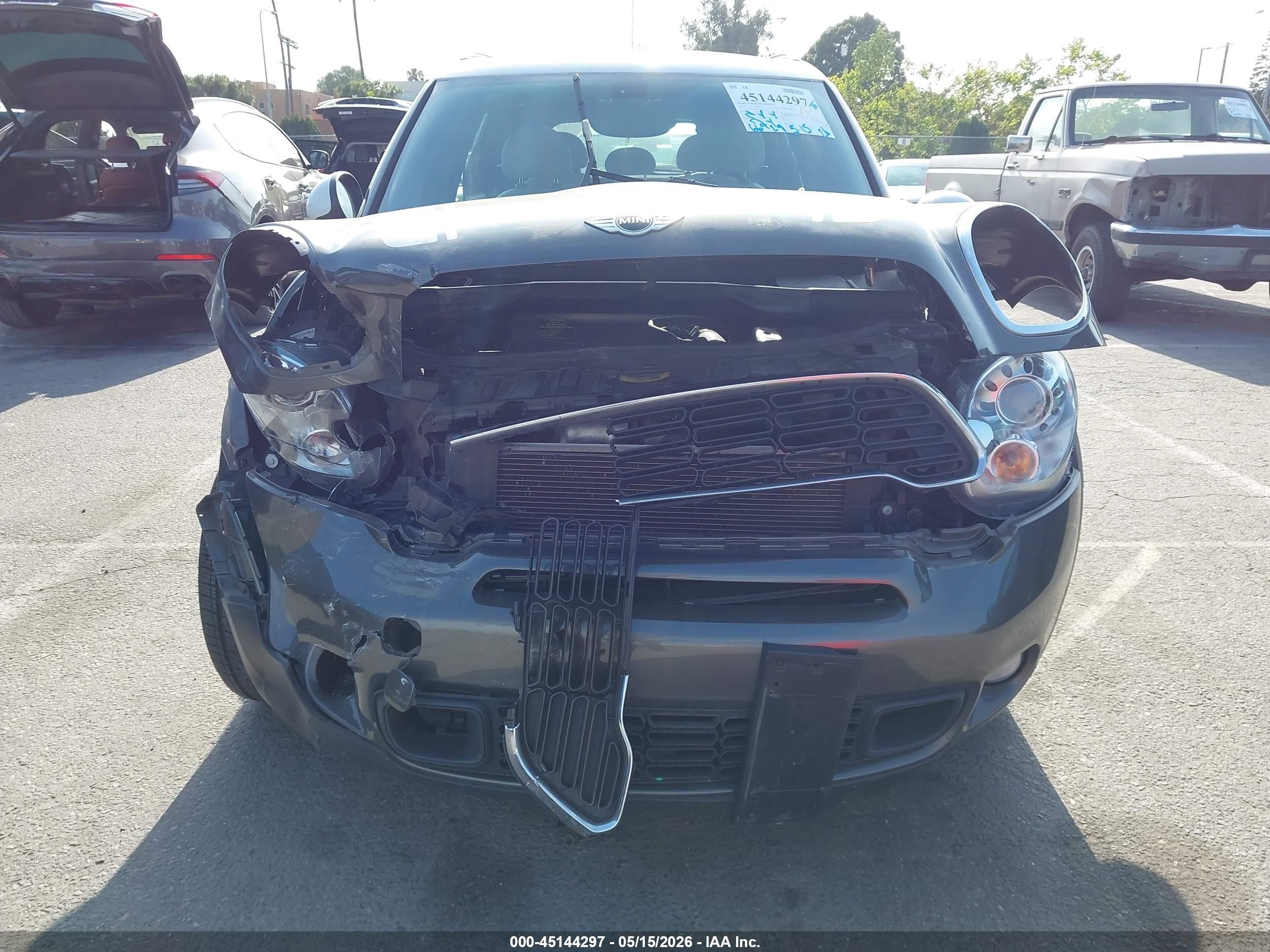 2014 Mini Countryman Cooper S Зеленый vin: WMWZC3C50EWP27745