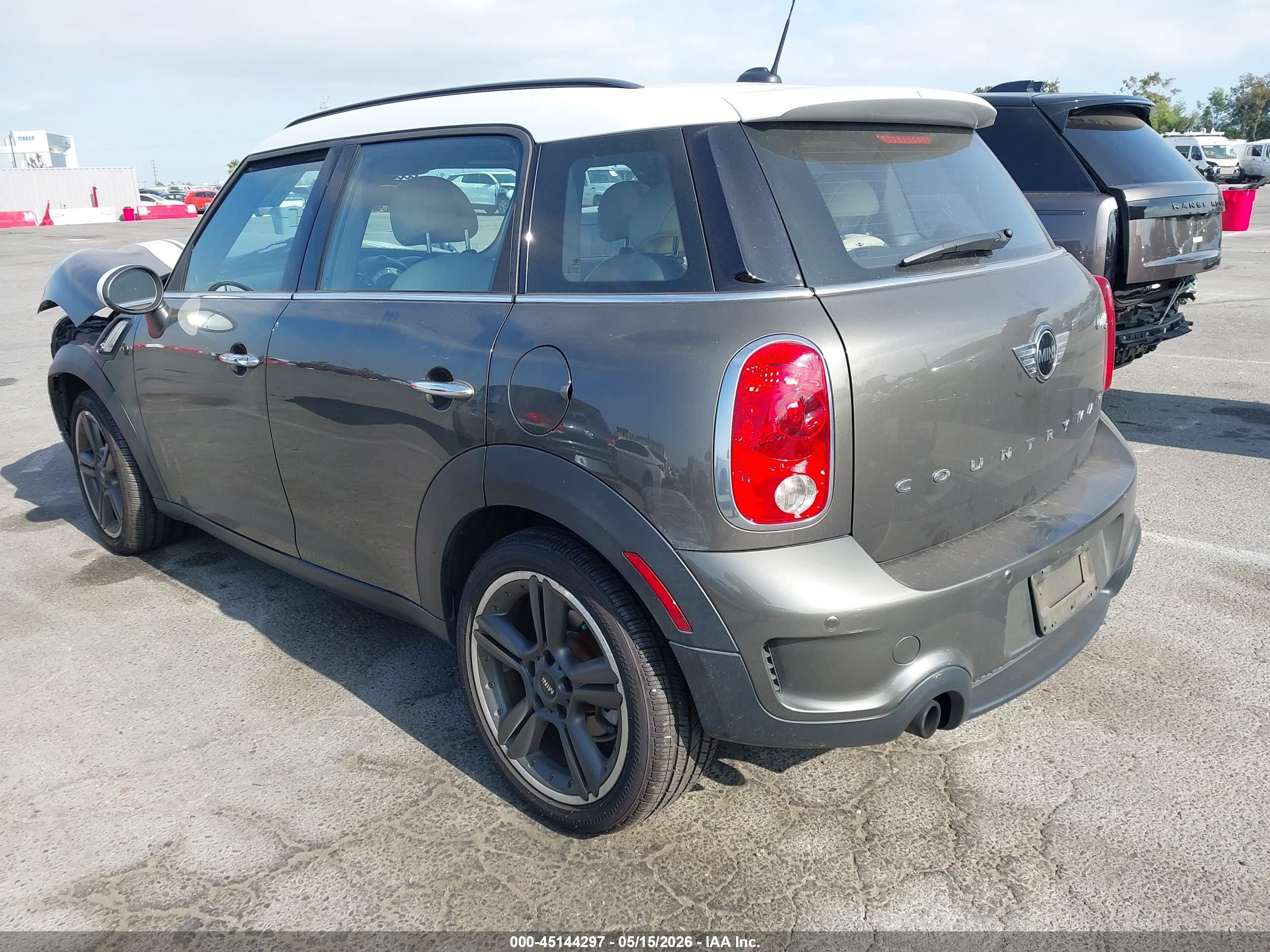 2014 Mini Countryman Cooper S Зеленый vin: WMWZC3C50EWP27745